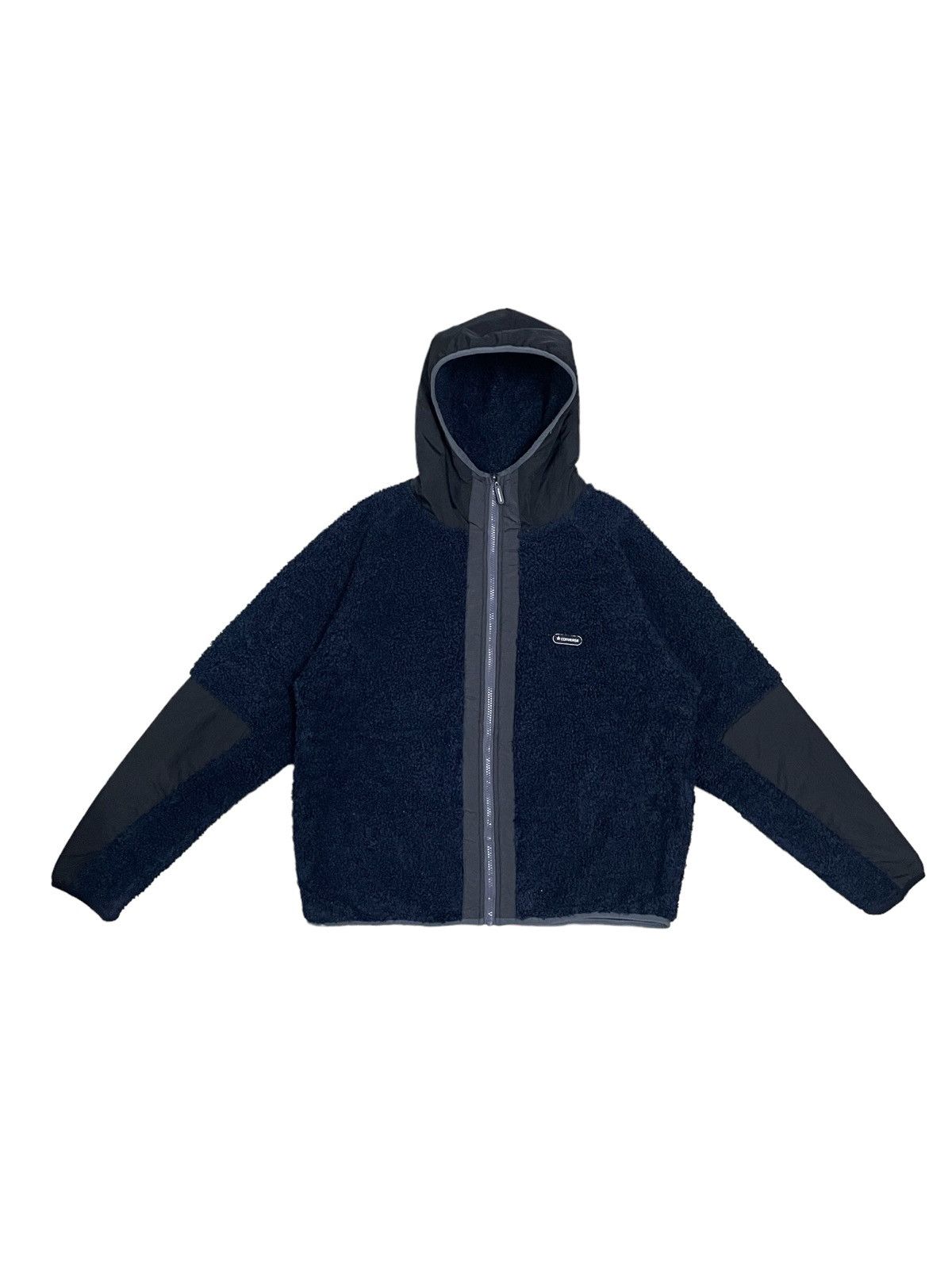 Converse Converse Gorp Style Hybrid Deep Pile Fleece Zipped Hoodie Size US L / EU 52-54 / 3 - 2 Thumbnail