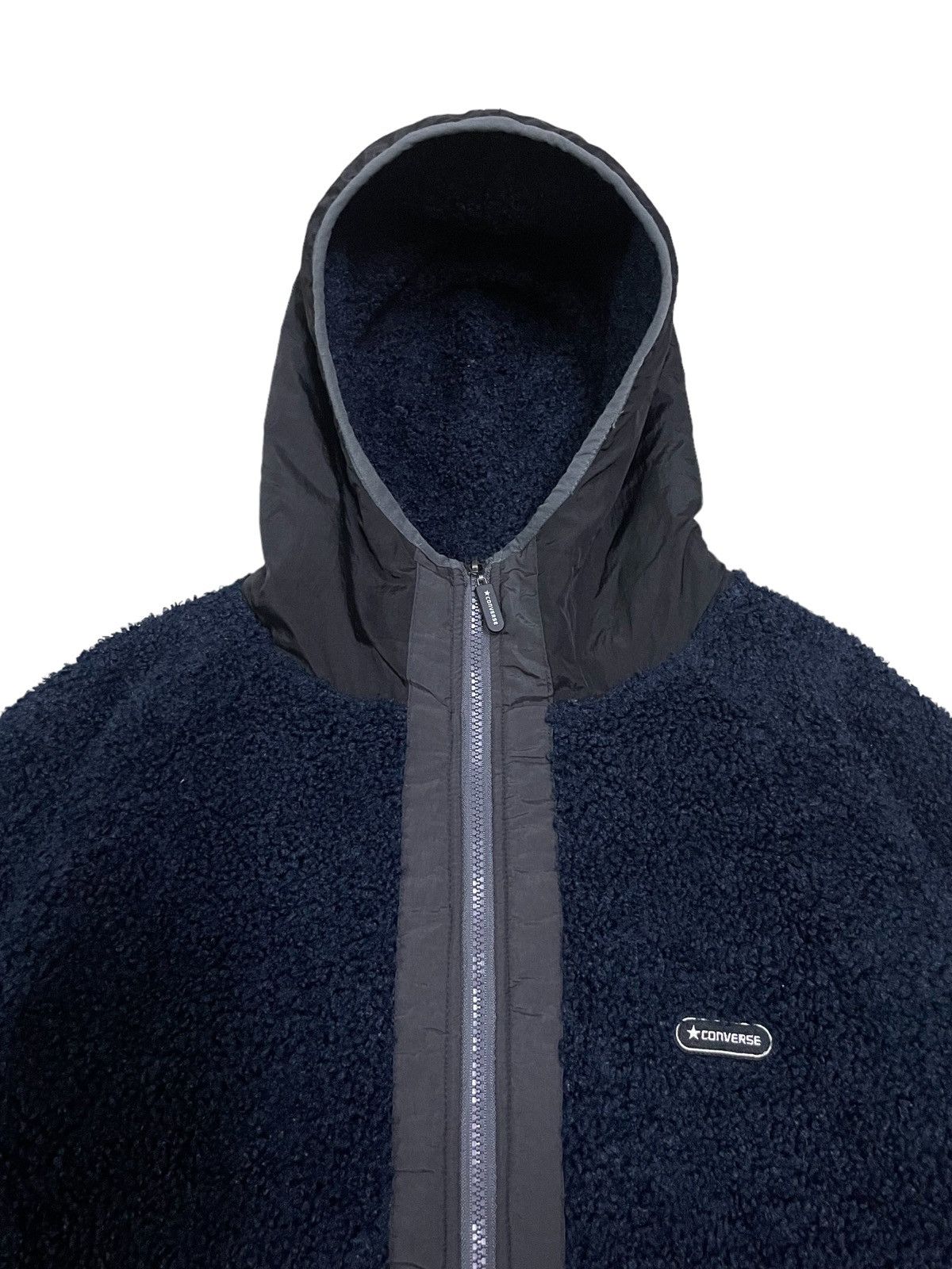 Converse Converse Gorp Style Hybrid Deep Pile Fleece Zipped Hoodie Size US L / EU 52-54 / 3 - 4 Thumbnail