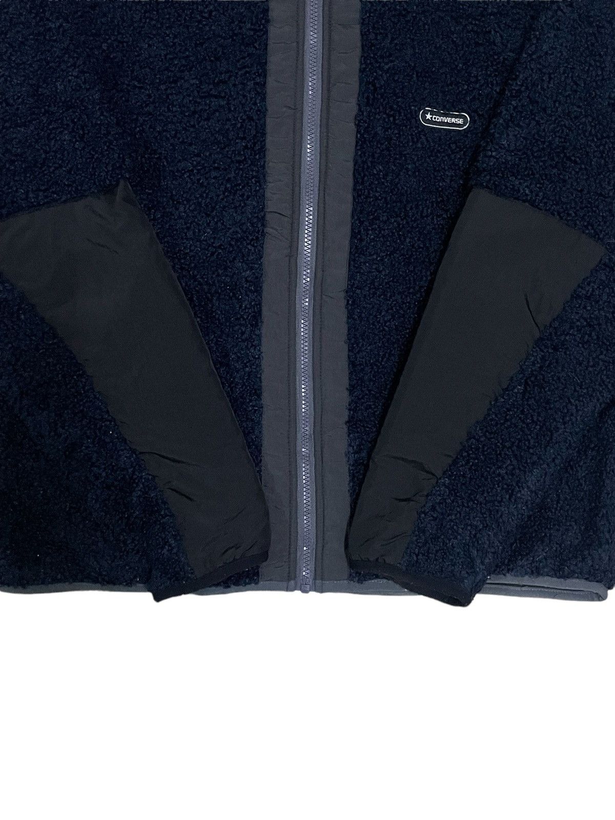 Converse Converse Gorp Style Hybrid Deep Pile Fleece Zipped Hoodie Size US L / EU 52-54 / 3 - 9 Thumbnail