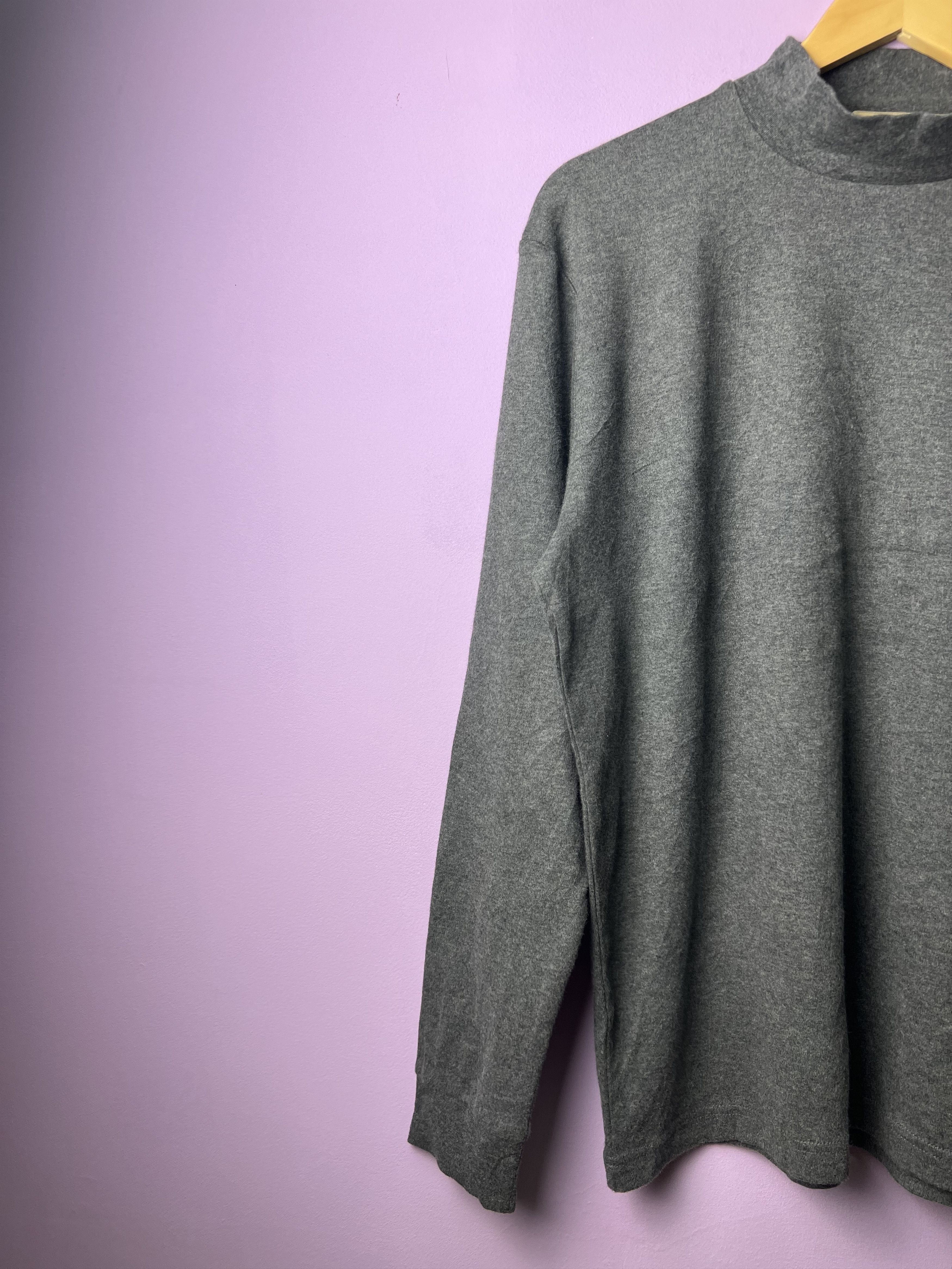 Kansai Yamamoto 🔥Kansai Jeans Mockneck Long Sleeve Tees Size US M / EU 48-50 / 2 - 4 Thumbnail