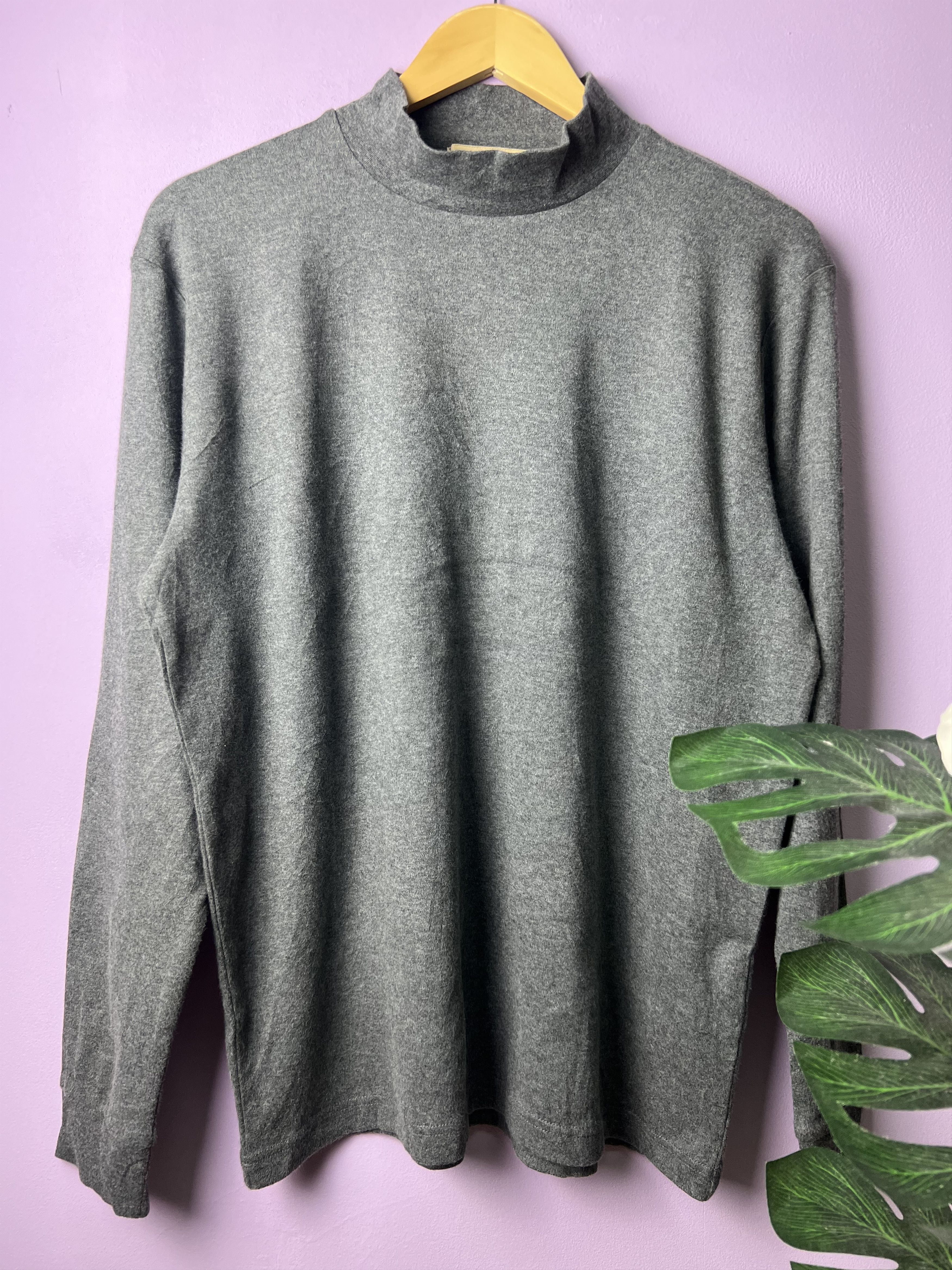 Kansai Yamamoto 🔥Kansai Jeans Mockneck Long Sleeve Tees Size US M / EU 48-50 / 2 - 2 Thumbnail