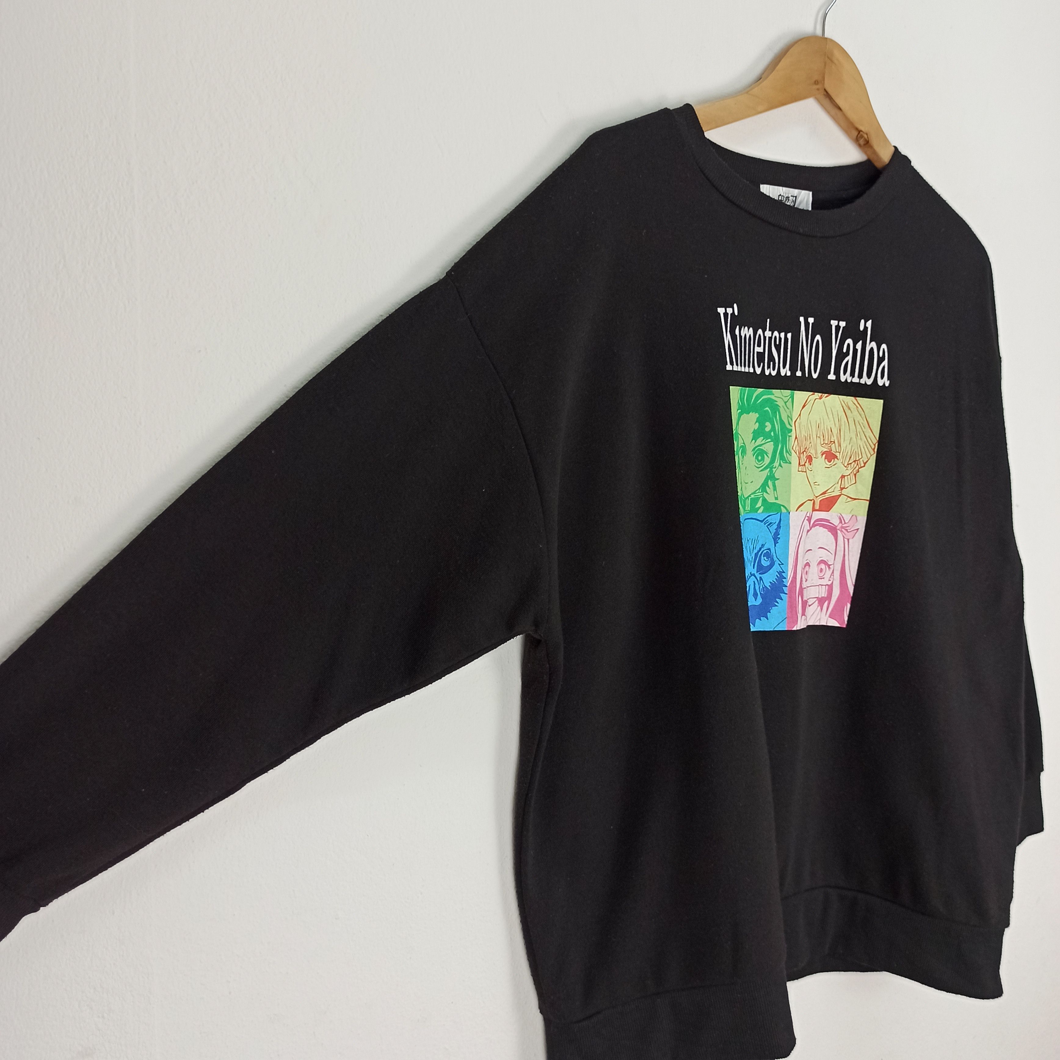 Cartoon Network Rare Anime Demon Slayer Kimetsu No Yaiba Sweatshirt Size US XL / EU 56 / 4 - 4 Thumbnail