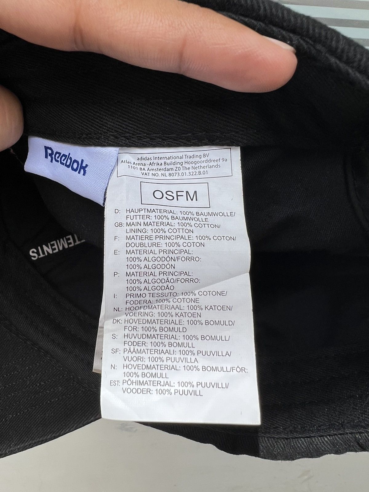 Vetements Vetements x Reebok Flame Cap Size ONE SIZE - 13 Thumbnail