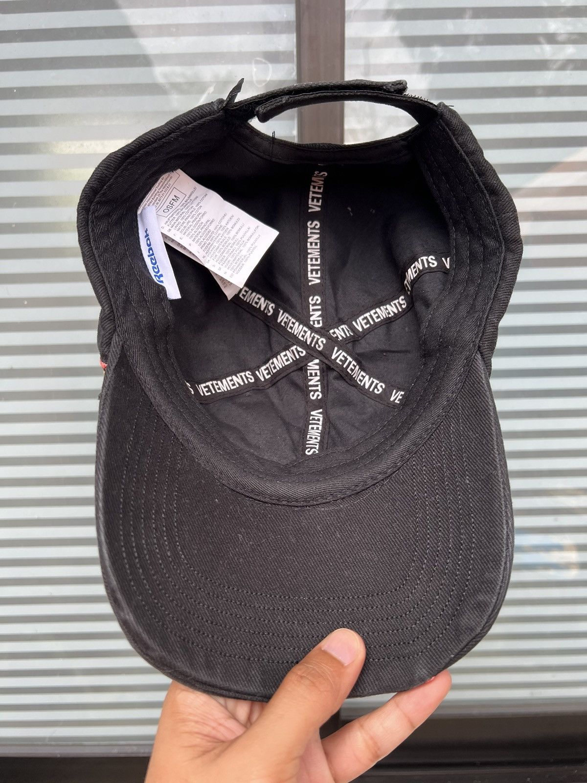 Vetements Vetements x Reebok Flame Cap Size ONE SIZE - 9 Thumbnail
