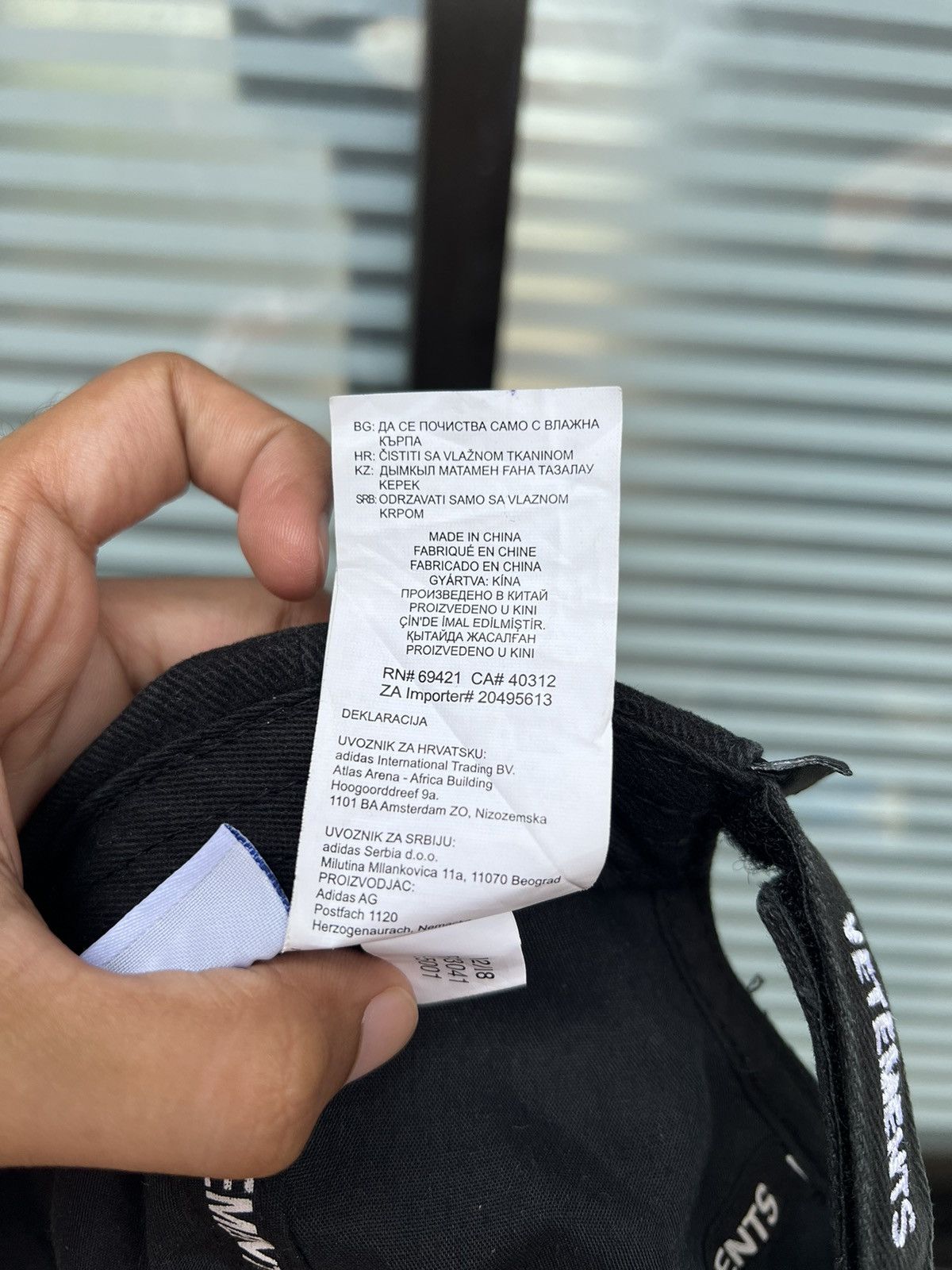 Vetements Vetements x Reebok Flame Cap Size ONE SIZE - 15 Thumbnail