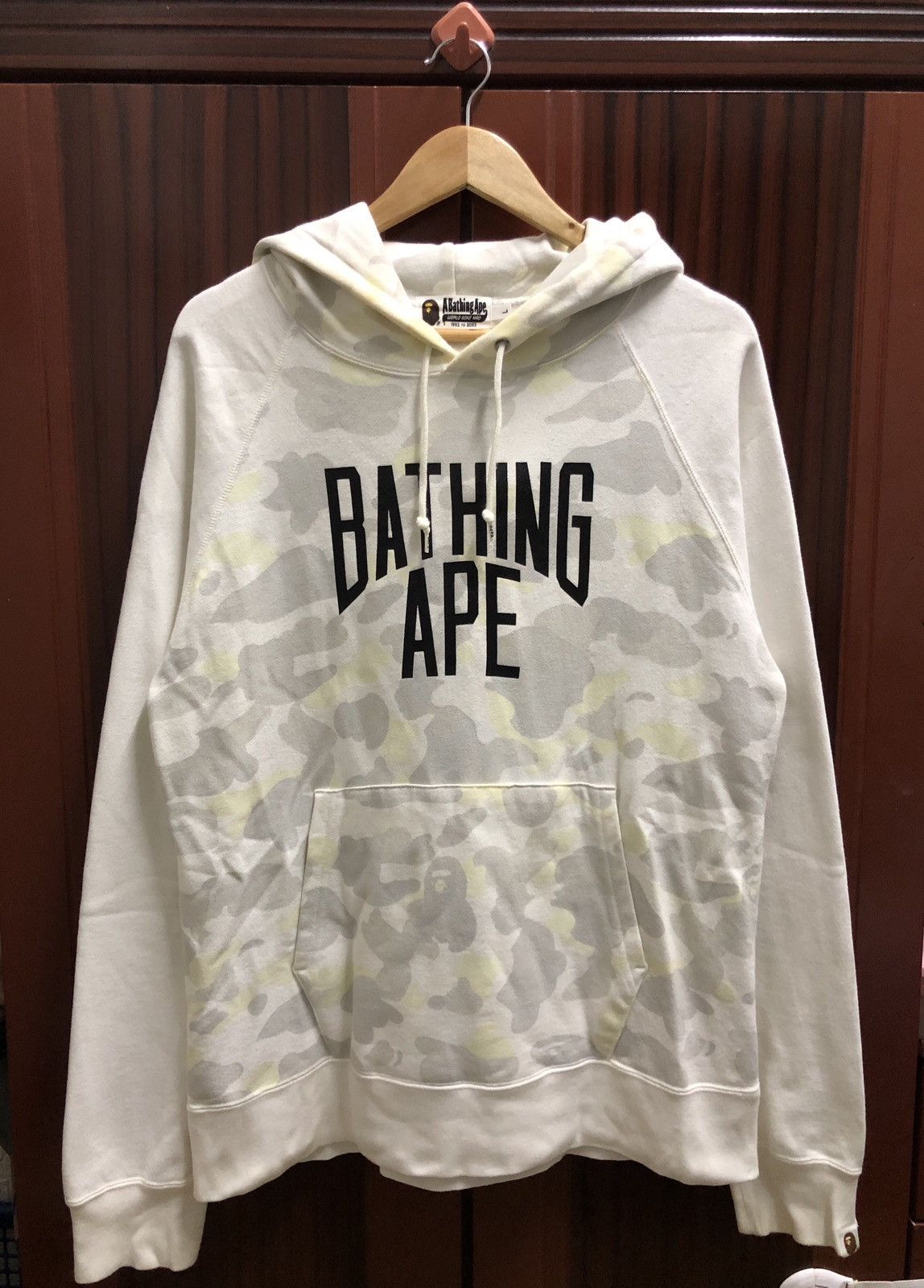 Bape 💫Glow In The Dark City Camo NYC Logo Pullover Hoodie Size US L / EU 52-54 / 3 - 1 Thumbnail
