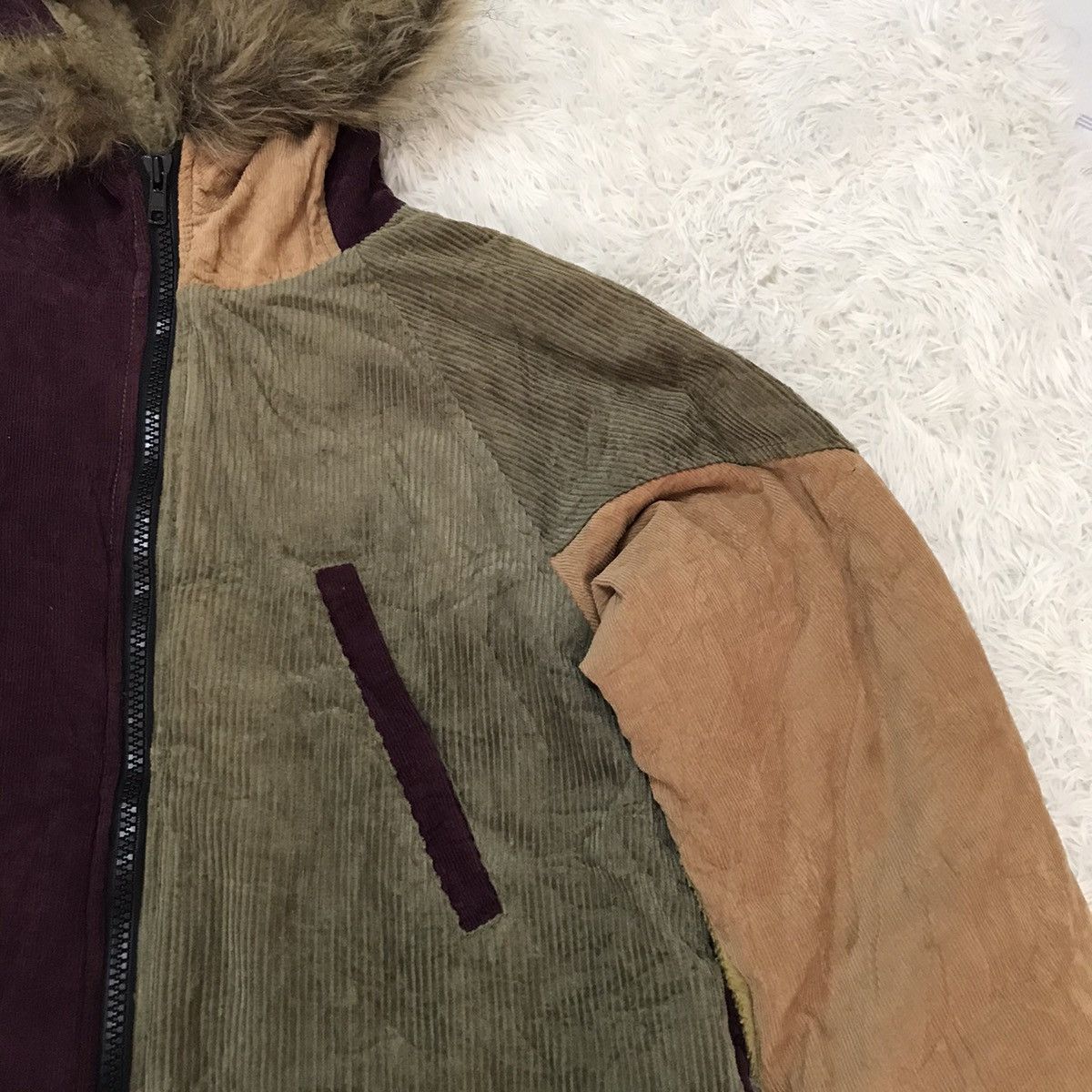 Japanese Brand Thermolite Phateewear block colour jacket Size US S / EU 44-46 / 1 - 7 Thumbnail