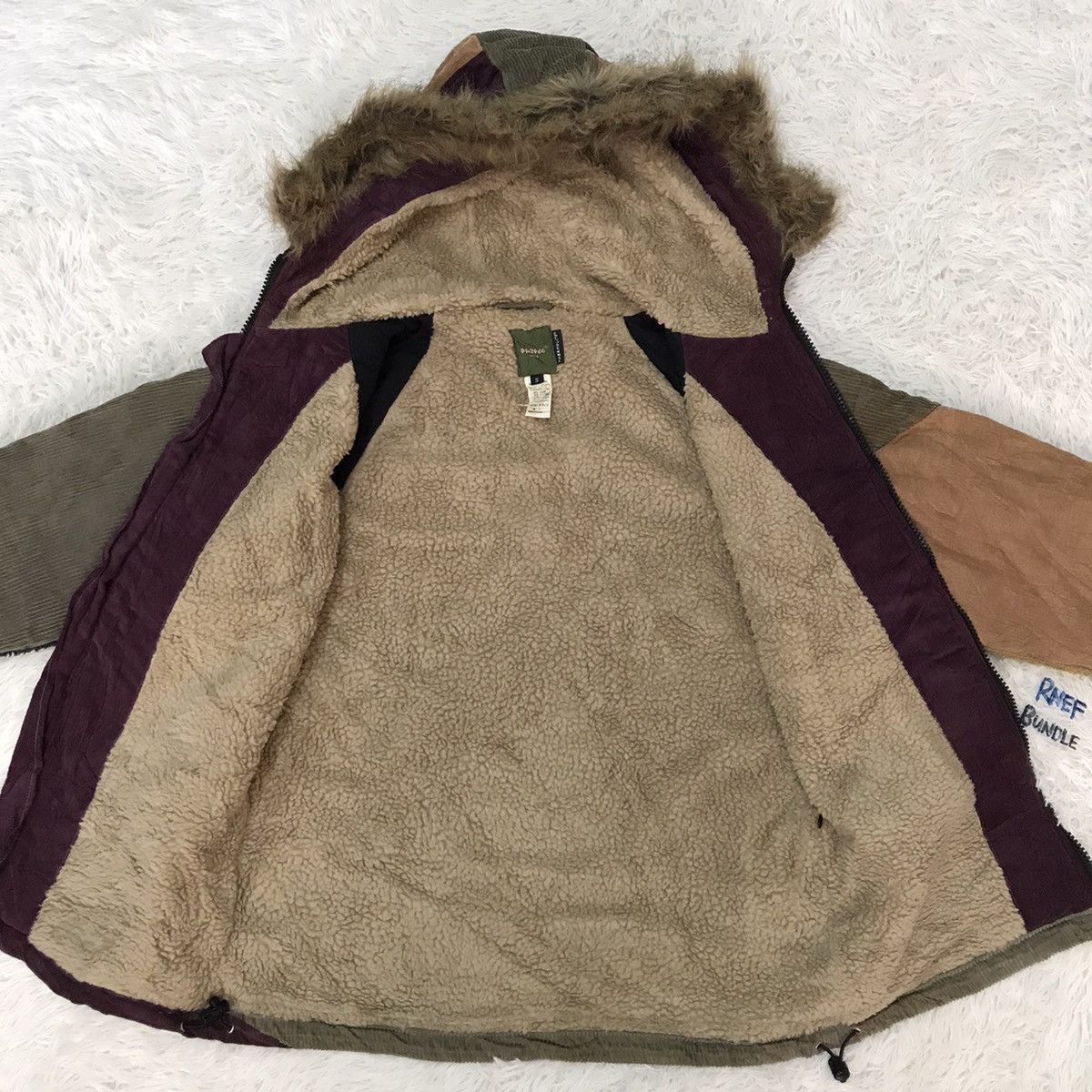 Japanese Brand Thermolite Phateewear block colour jacket Size US S / EU 44-46 / 1 - 16 Thumbnail