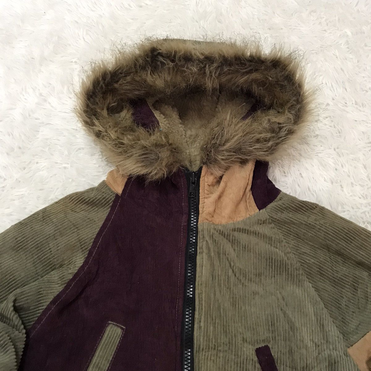 Japanese Brand Thermolite Phateewear block colour jacket Size US S / EU 44-46 / 1 - 3 Thumbnail
