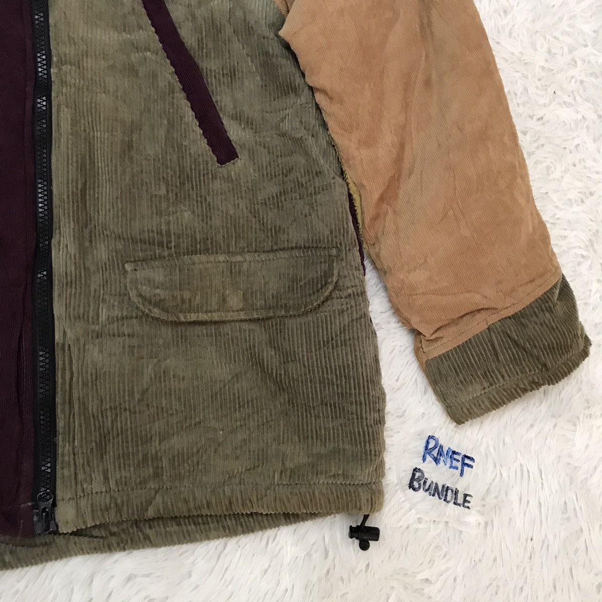 Japanese Brand Thermolite Phateewear block colour jacket Size US S / EU 44-46 / 1 - 6 Thumbnail