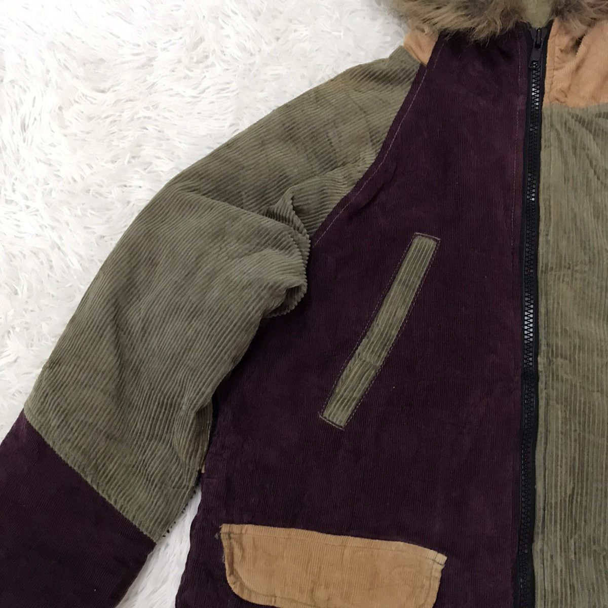 Japanese Brand Thermolite Phateewear block colour jacket Size US S / EU 44-46 / 1 - 4 Thumbnail