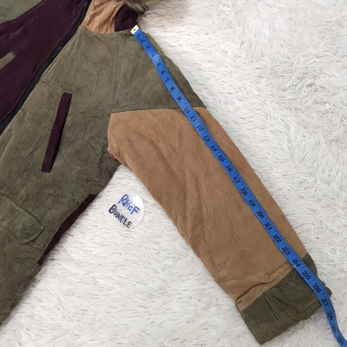 Japanese Brand Thermolite Phateewear block colour jacket Size US S / EU 44-46 / 1 - 12 Thumbnail