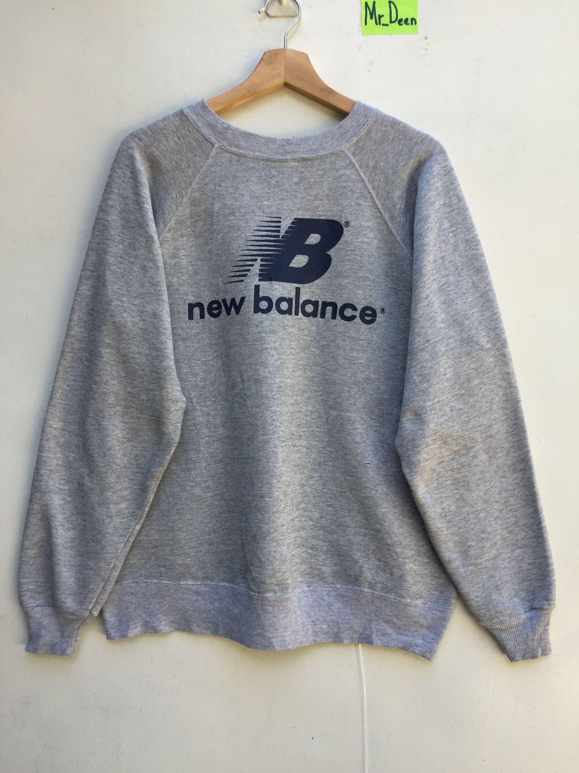 New Balance Vintage New Balance USA Sweatshirt Jumper Crewneck Size US L / EU 52-54 / 3 - 1 Thumbnail