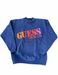 Vintage 1990s Guess Retro Spell Out Crewneck Sweatshirt Size US M / EU 48-50 / 2 - 1 Thumbnail