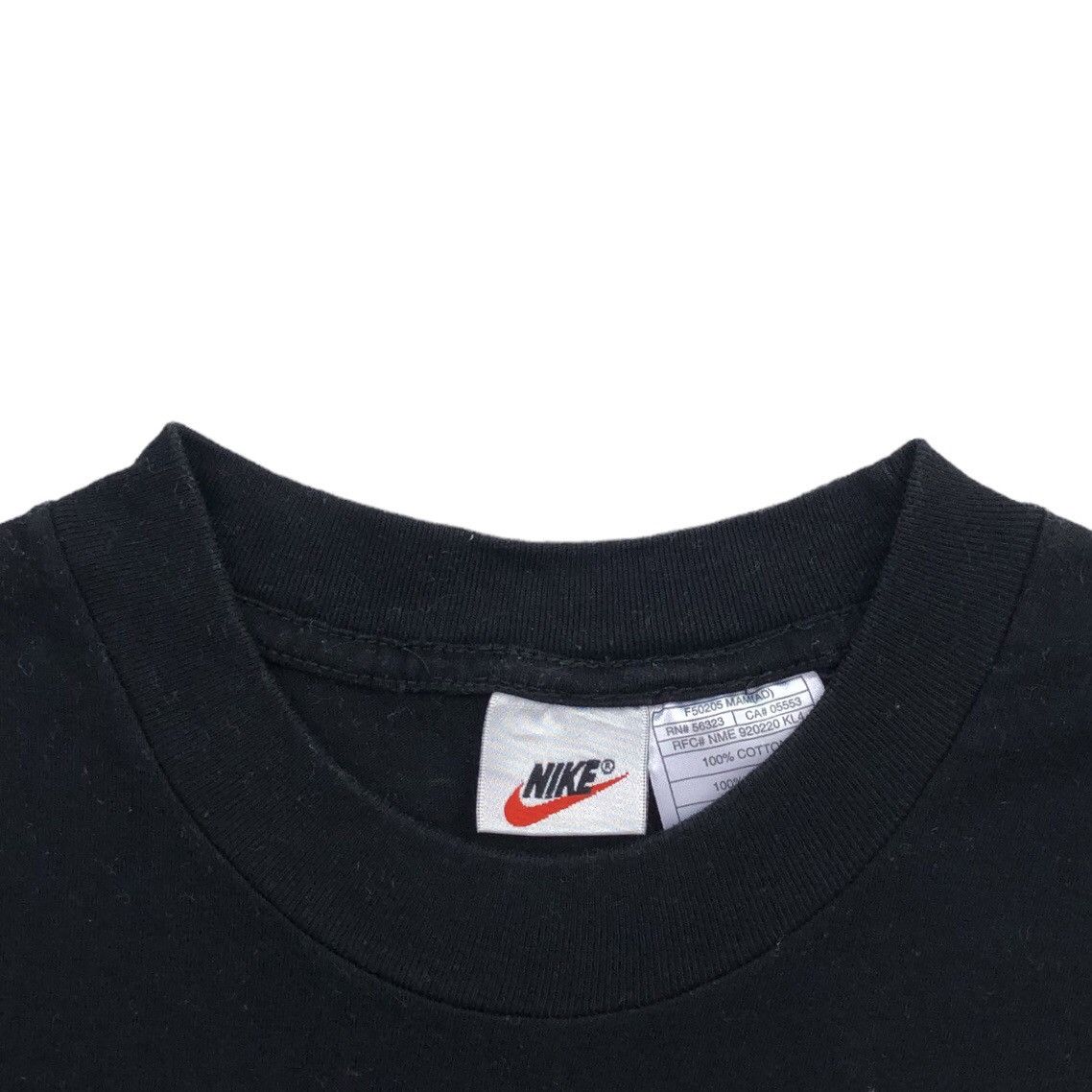 Nike Vintage 90s Nike Big Swoosh Tee Size US M / EU 48-50 / 2 - 7 Thumbnail