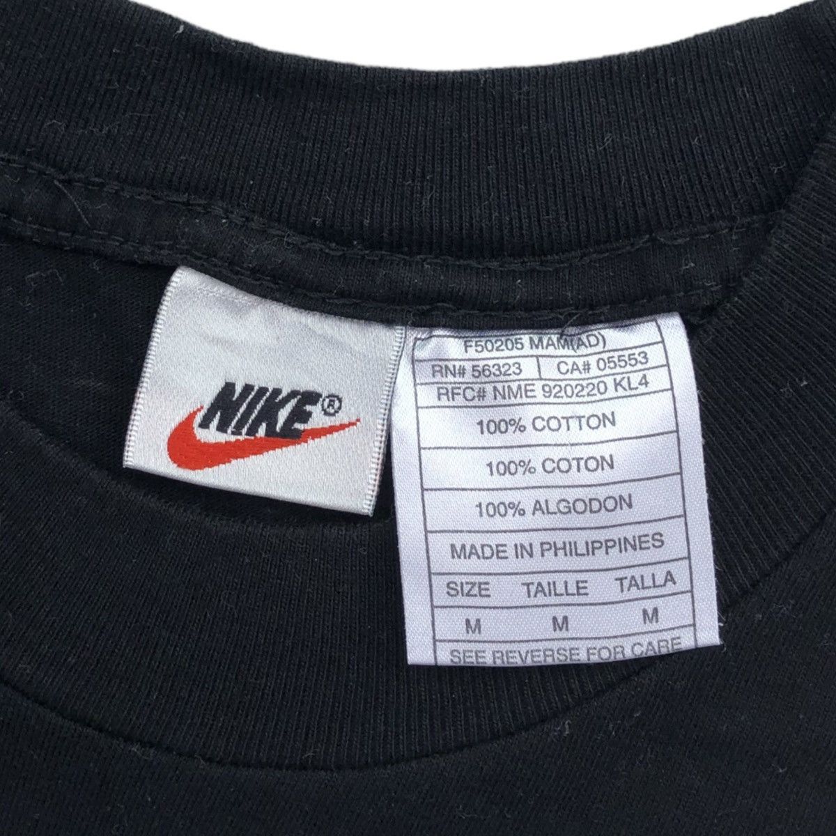 Nike Vintage 90s Nike Big Swoosh Tee Size US M / EU 48-50 / 2 - 8 Thumbnail