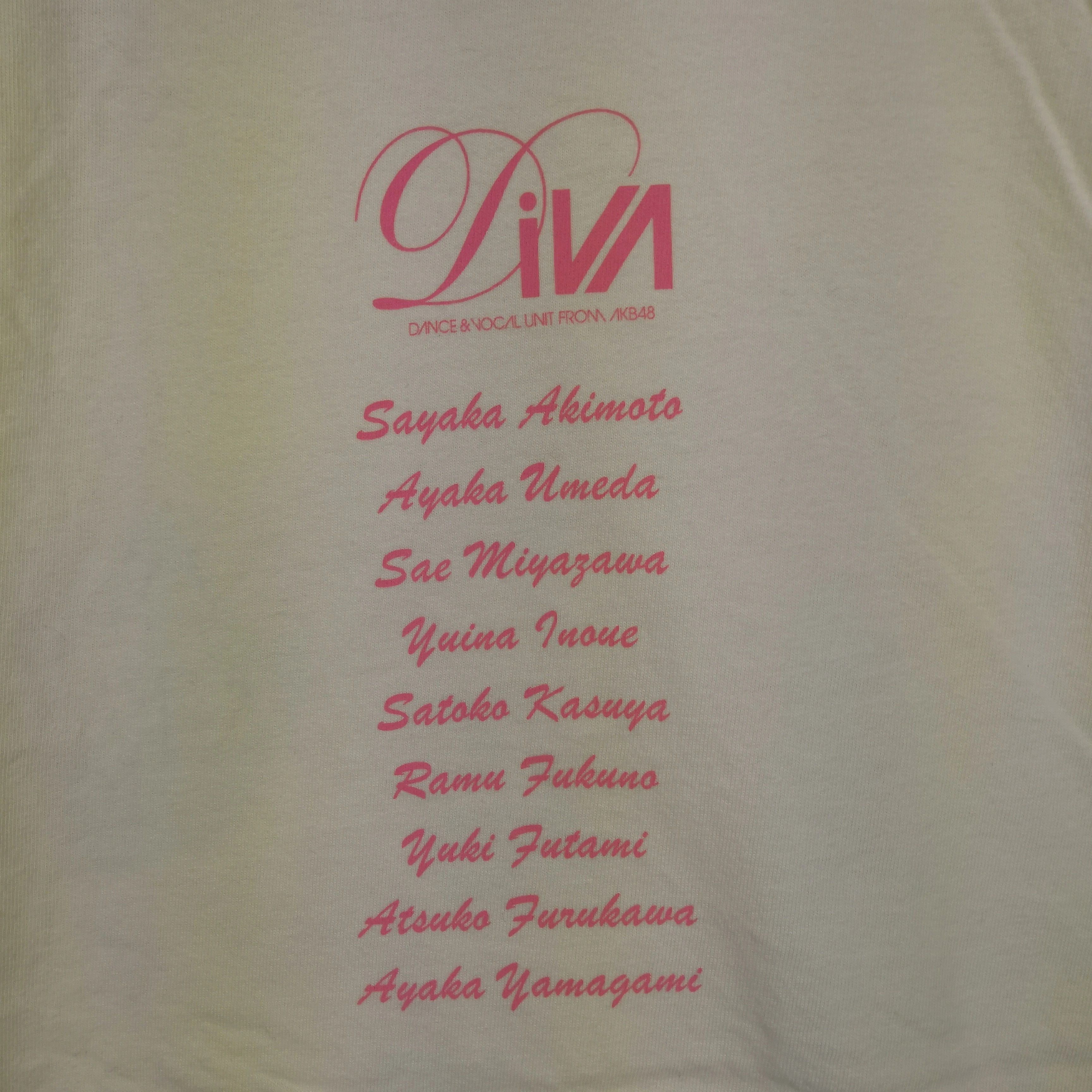 Band Tees DIVA Dance & Vocal Unit From AK848 T-Shirt Japanese Band Size US M / EU 48-50 / 2 - 6 Thumbnail