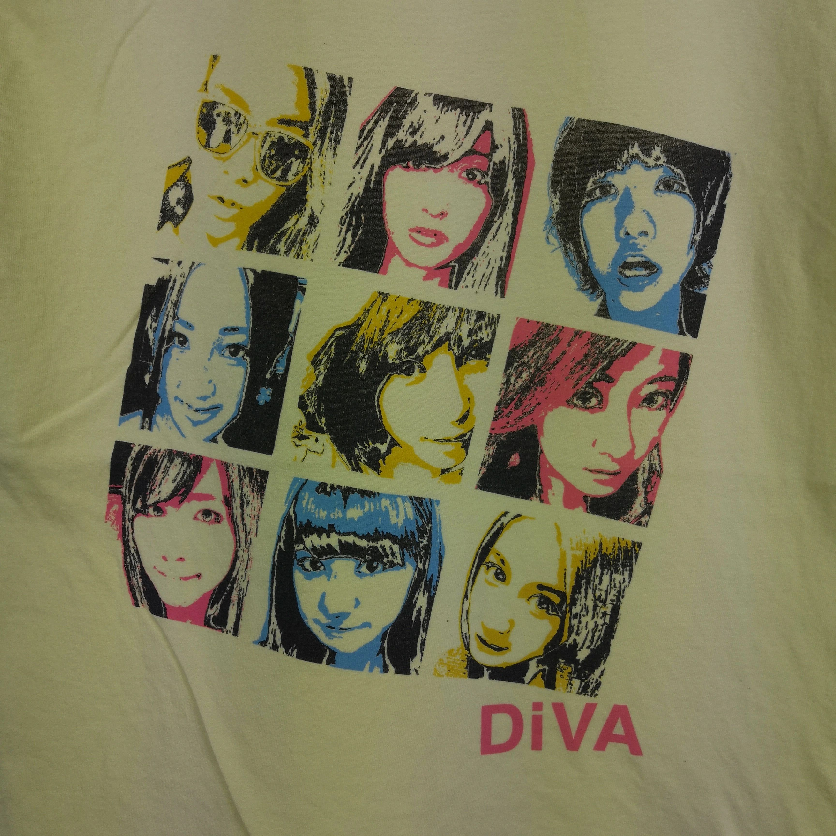 Band Tees DIVA Dance & Vocal Unit From AK848 T-Shirt Japanese Band Size US M / EU 48-50 / 2 - 5 Thumbnail