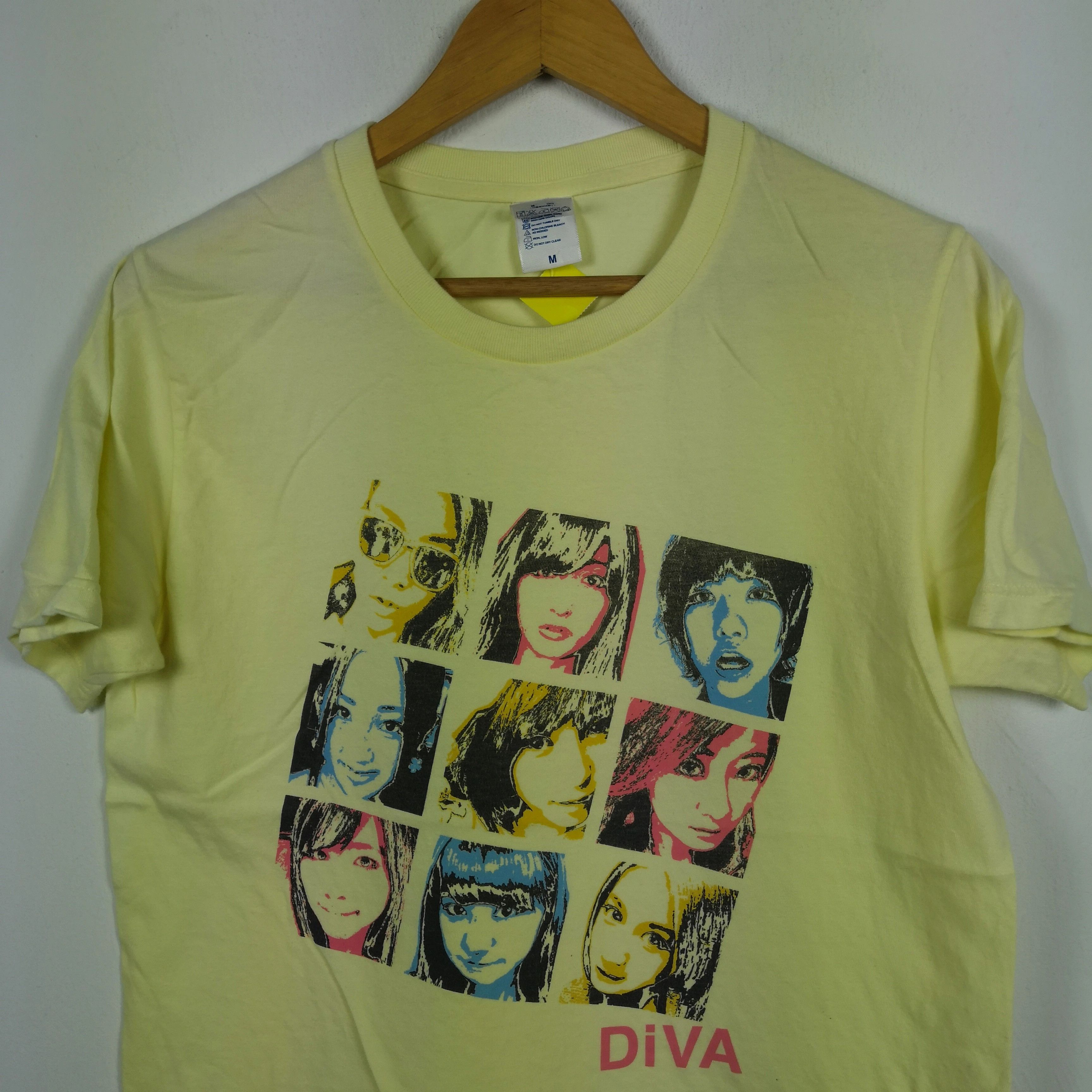 Band Tees DIVA Dance & Vocal Unit From AK848 T-Shirt Japanese Band Size US M / EU 48-50 / 2 - 3 Thumbnail