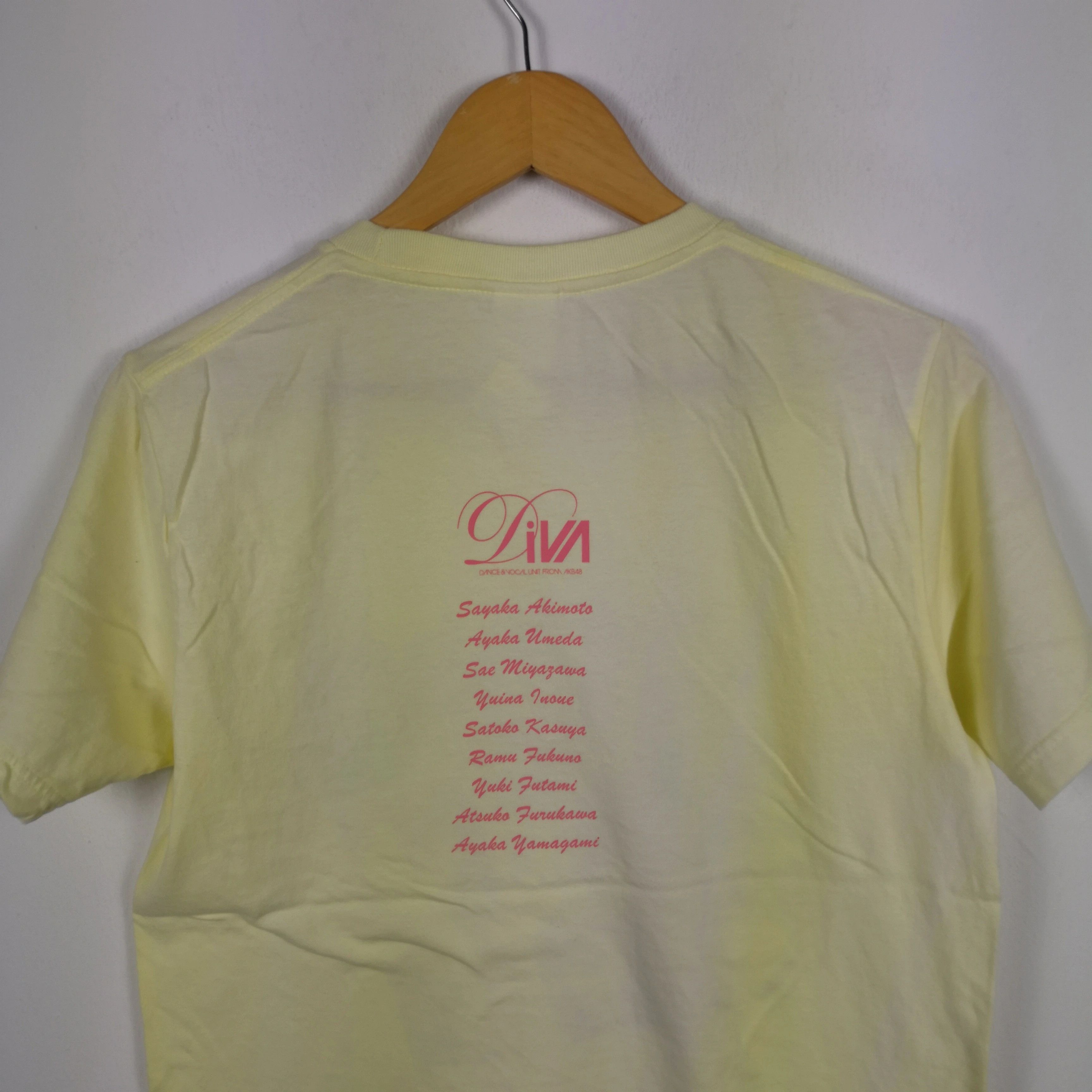 Band Tees DIVA Dance & Vocal Unit From AK848 T-Shirt Japanese Band Size US M / EU 48-50 / 2 - 4 Thumbnail