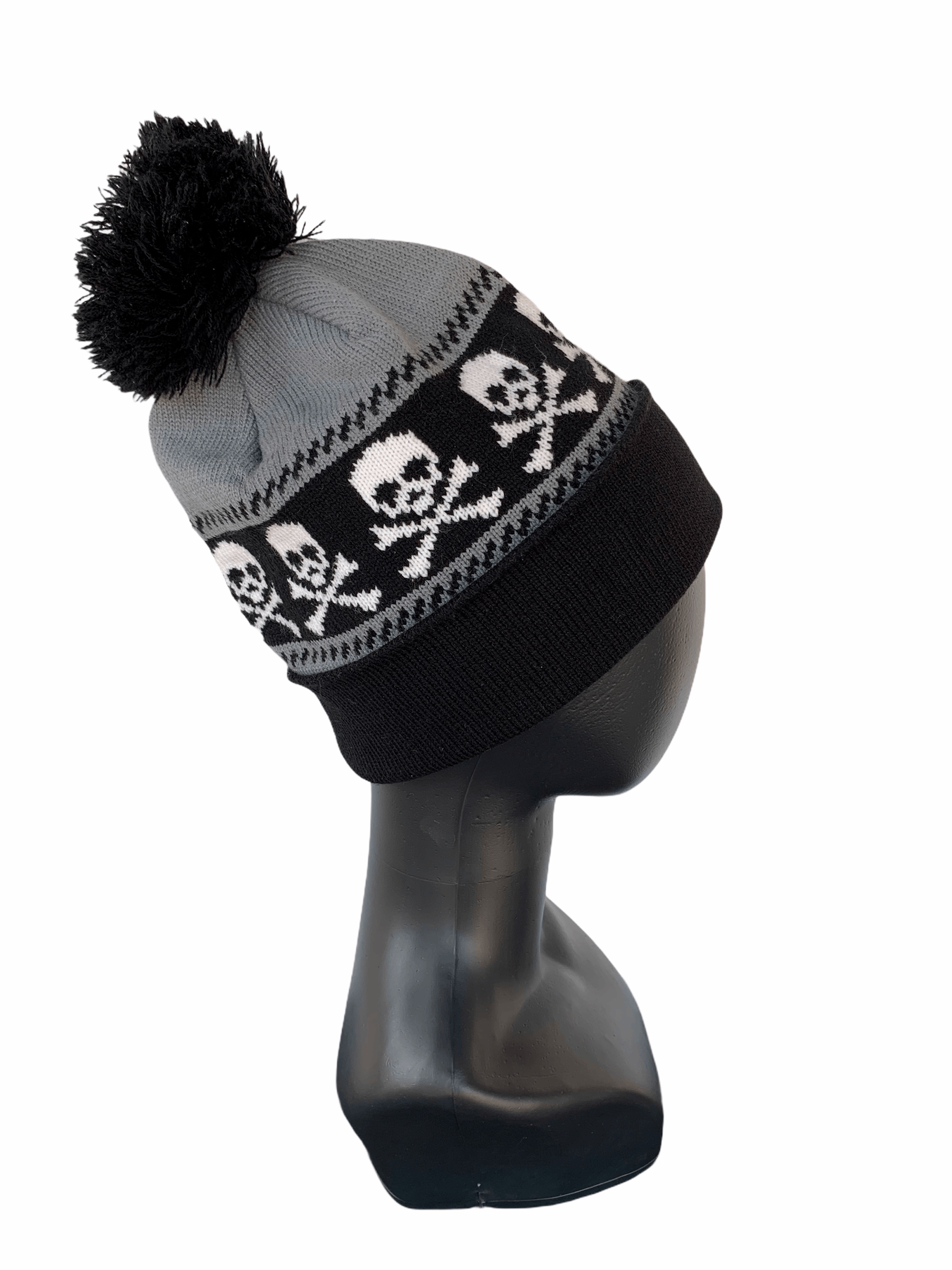 Vintage Skulls Nice Design Beanie Hats- BN021 Size ONE SIZE - 3 Thumbnail