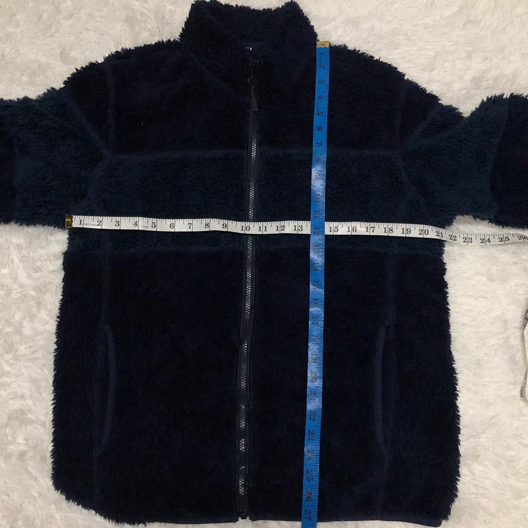 Japanese Brand Uniqlo deep pile fleece jacket Size US L / EU 52-54 / 3 - 3 Thumbnail