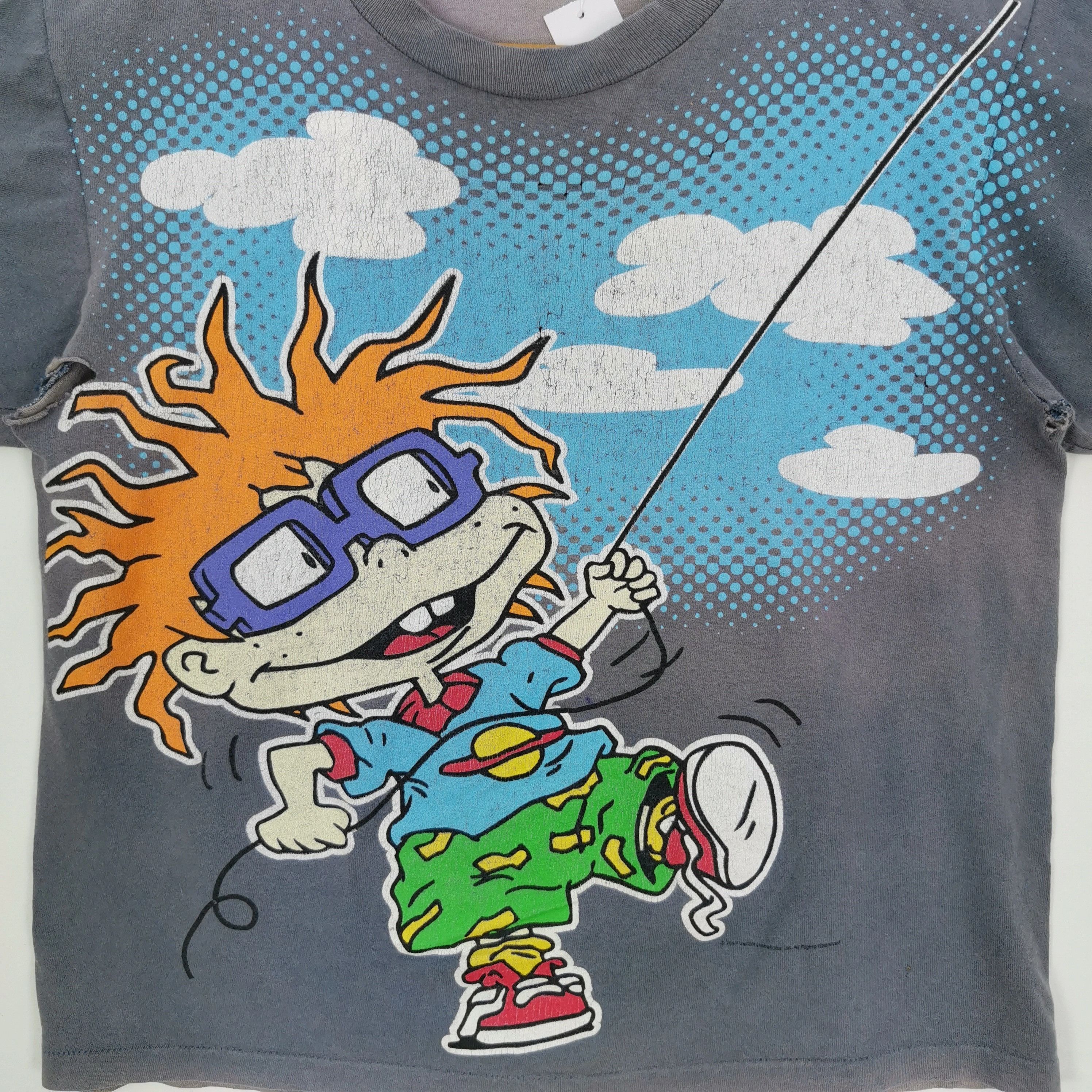 Cartoon Network Vintage Rugrat T-Shirt Nickelodeon Cartoon Tees Anime Size US XS / EU 42 / 0 - 4 Thumbnail