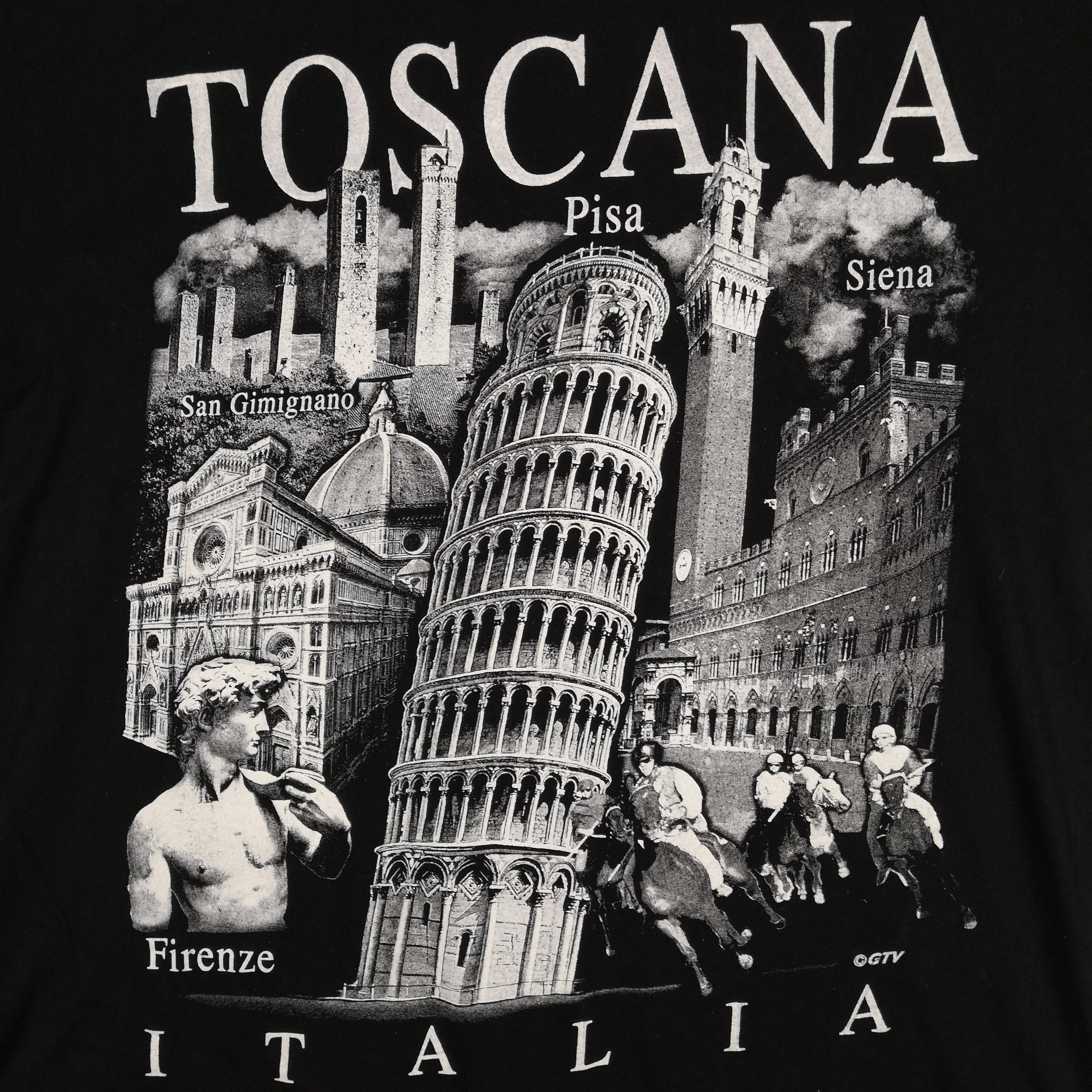 Vintage Vintage Toscana T-Shirt Collectible memorabilia Novelty Tee Size US XL / EU 56 / 4 - 4 Thumbnail