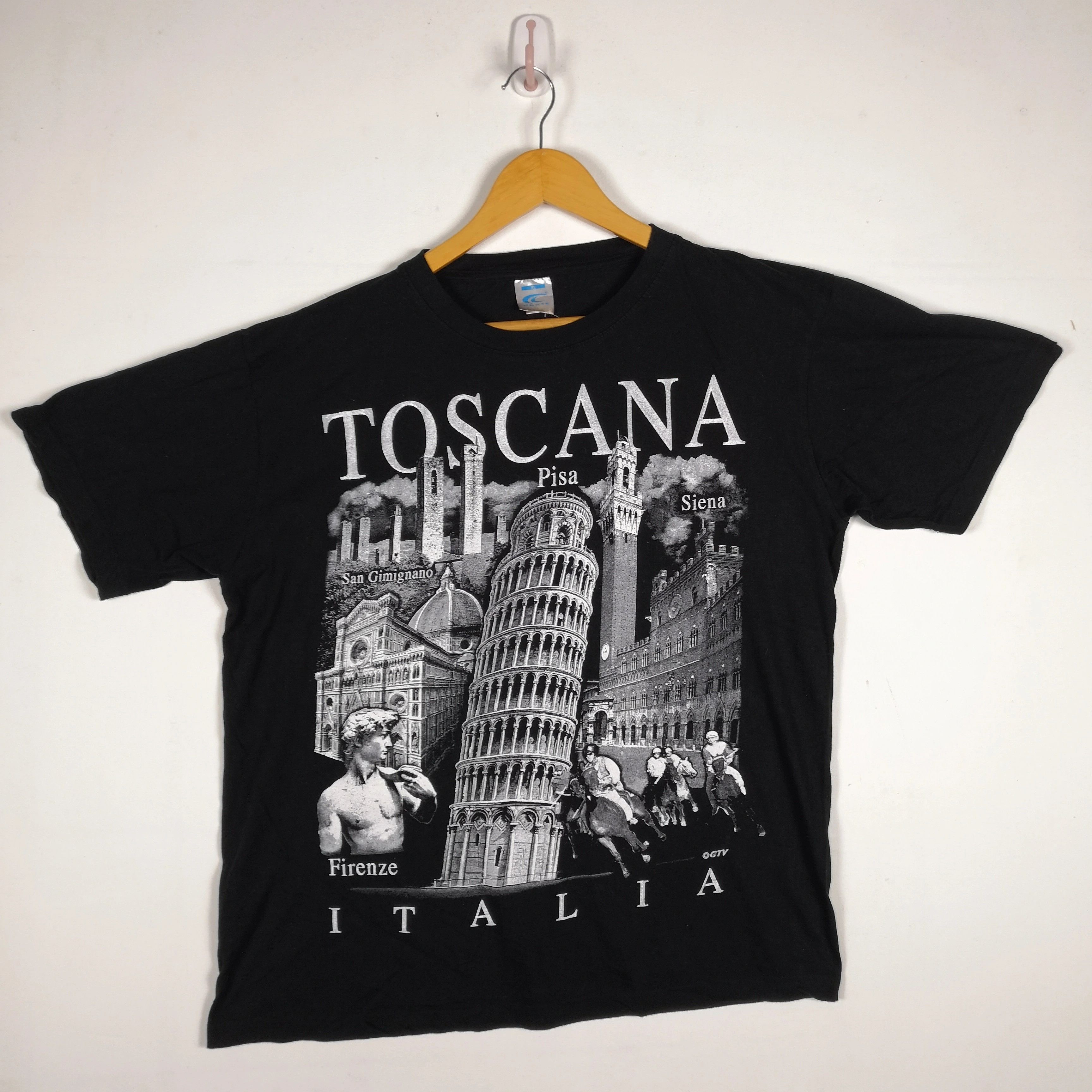 Vintage Vintage Toscana T-Shirt Collectible memorabilia Novelty Tee Size US XL / EU 56 / 4 - 2 Thumbnail