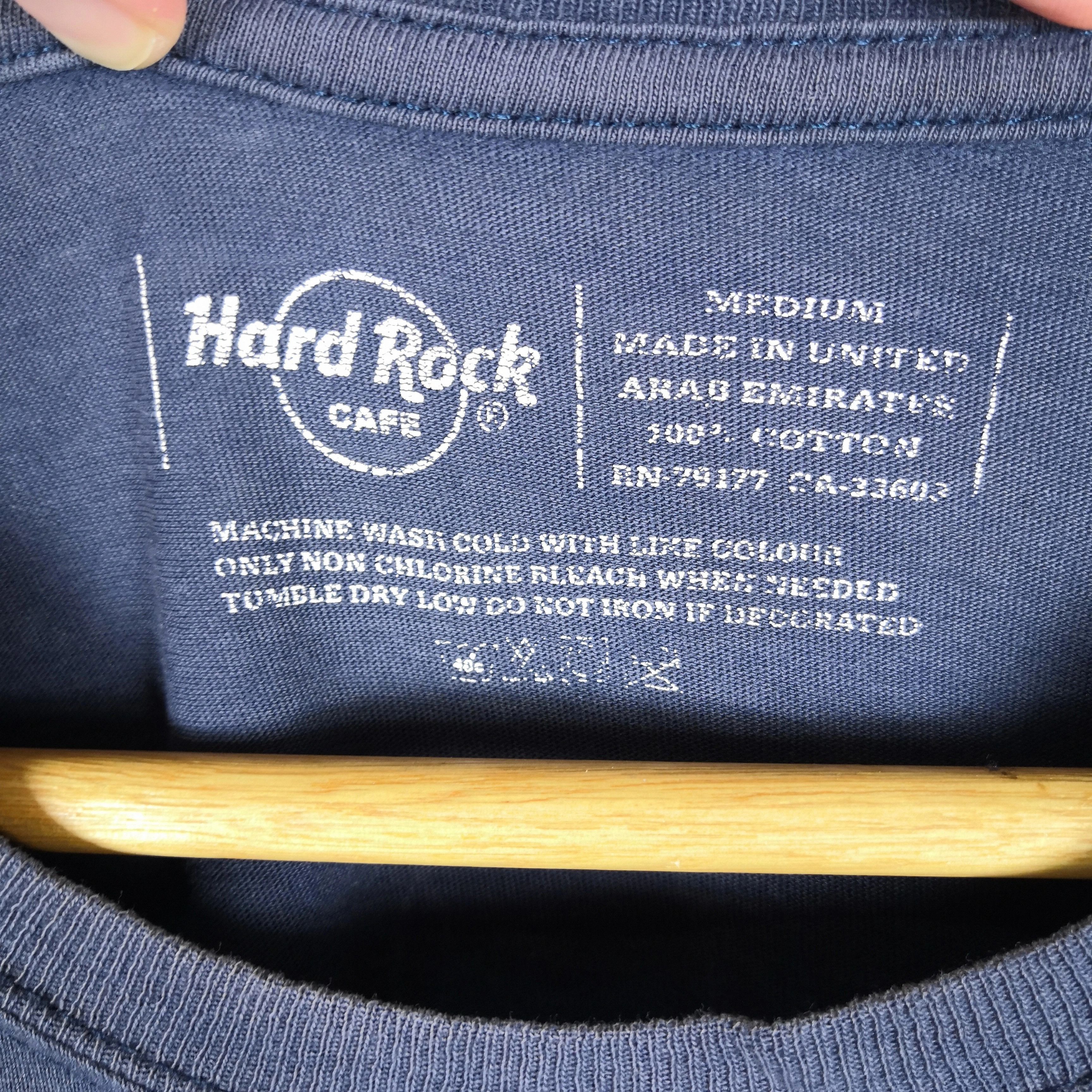 Band Tees Vintage Hard Rock Care X The Who T-Shirt Band Tees Size US M / EU 48-50 / 2 - 6 Thumbnail