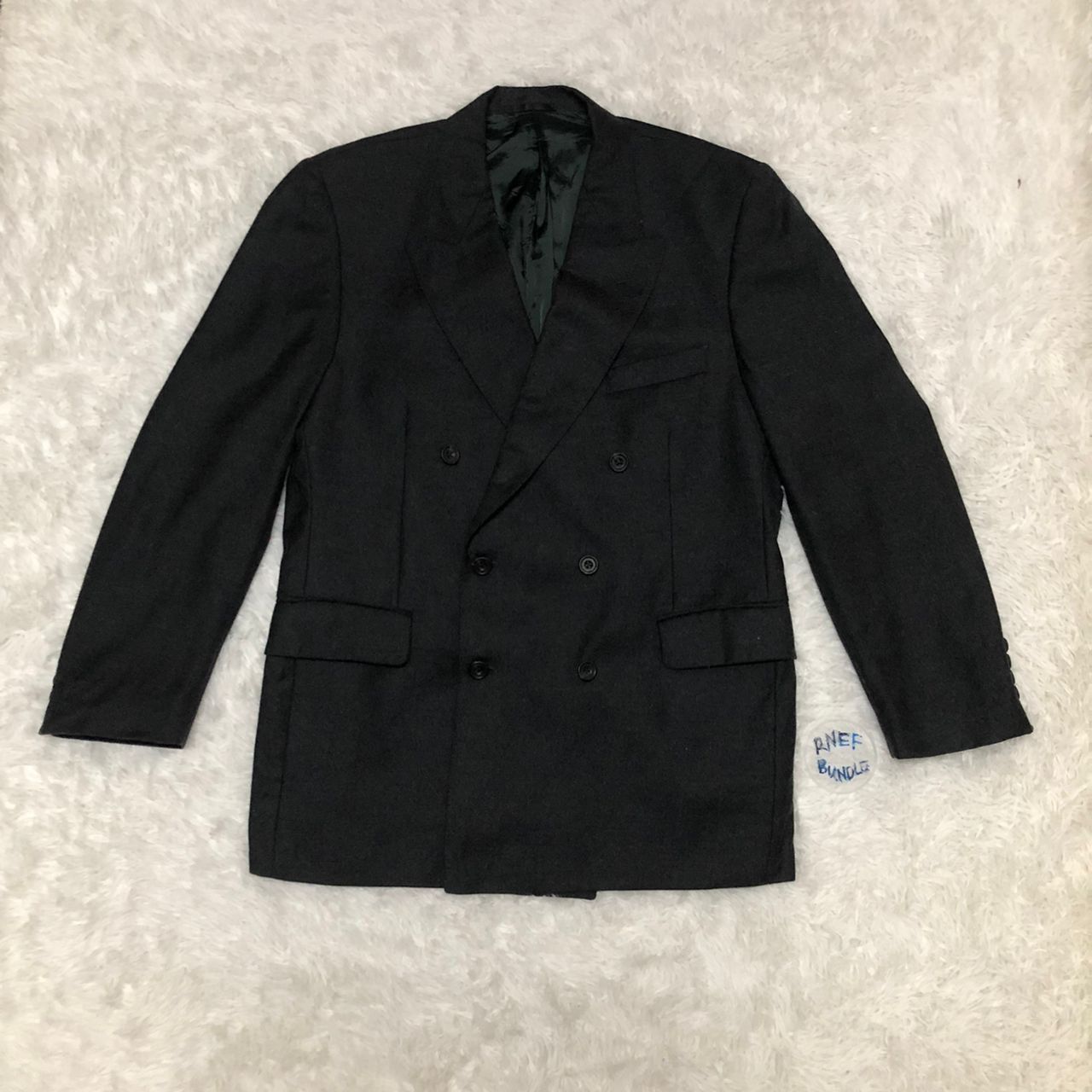 Aquascutum 🔥Made In England AQUASCUTUM Double Breast Blazer Jacket Size US L / EU 52-54 / 3 - 1 Thumbnail