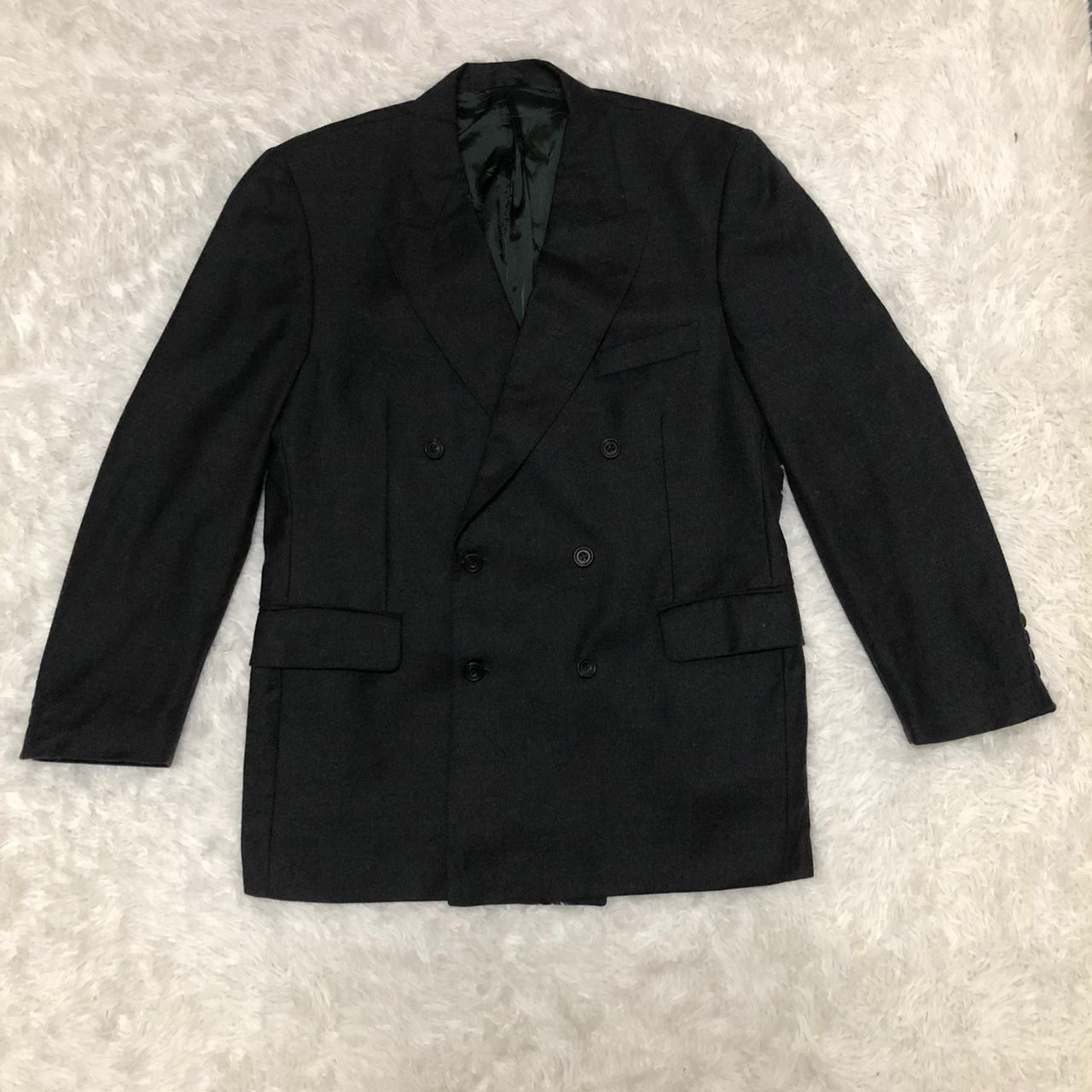 Aquascutum 🔥Made In England AQUASCUTUM Double Breast Blazer Jacket Size US L / EU 52-54 / 3 - 8 Thumbnail