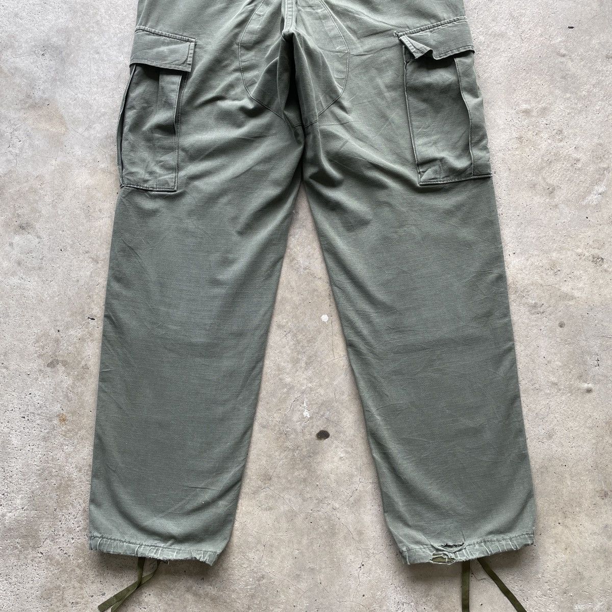 Japanese Brand Vintage Parachute Faded Double Knee Combat Cargo Pants W30 Size US 30 / EU 46 - 10 Thumbnail