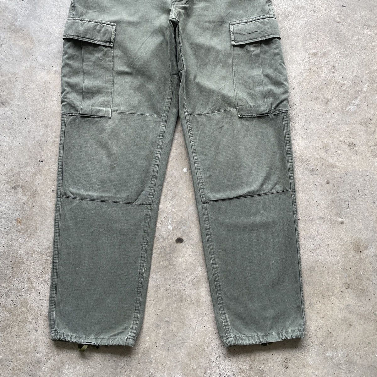Japanese Brand Vintage Parachute Faded Double Knee Combat Cargo Pants W30 Size US 30 / EU 46 - 4 Thumbnail