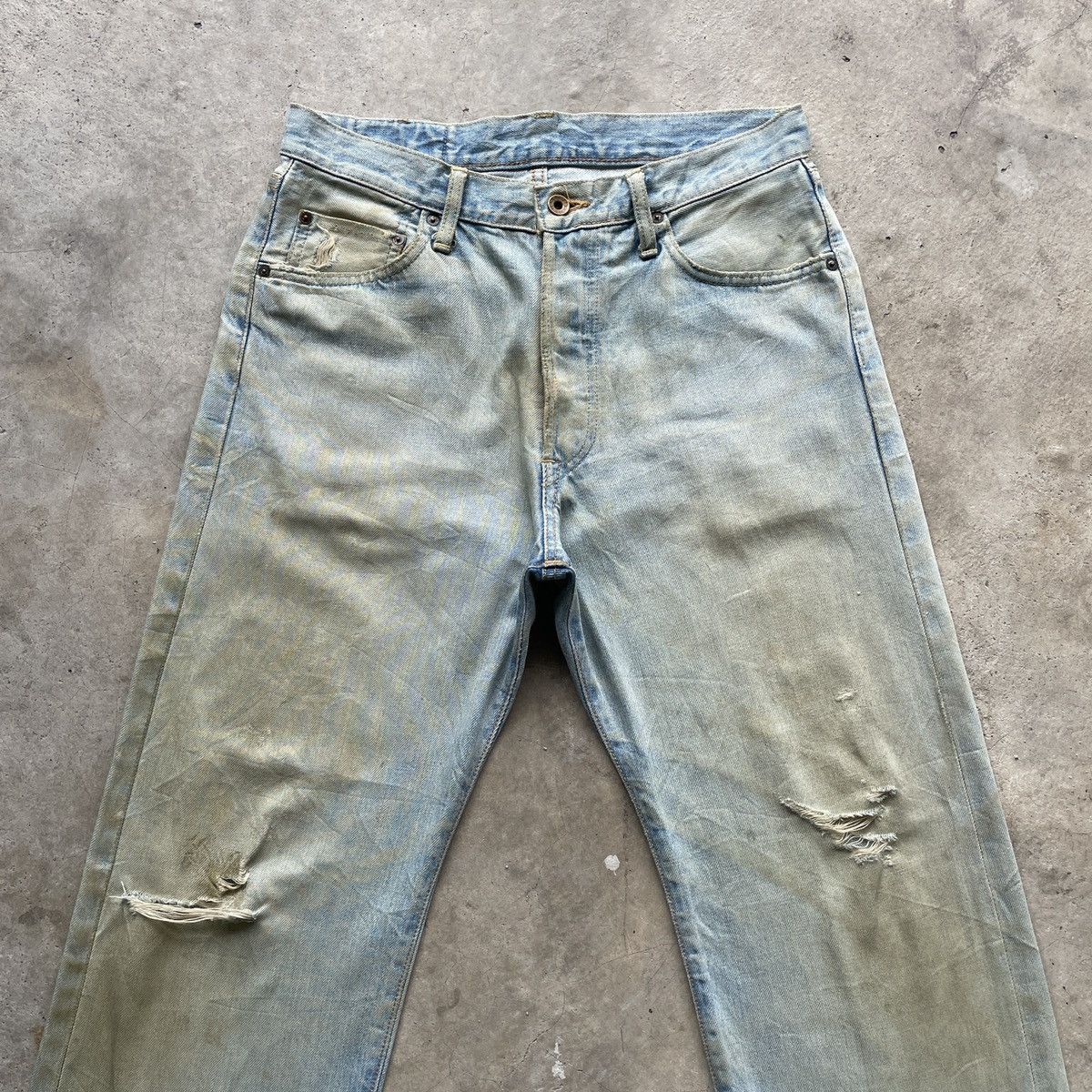 Edwin Vintage Edwin 505xx Orange Tag Denim Jeans Pants SELVEDGE Size US 30 / EU 46 - 3 Thumbnail