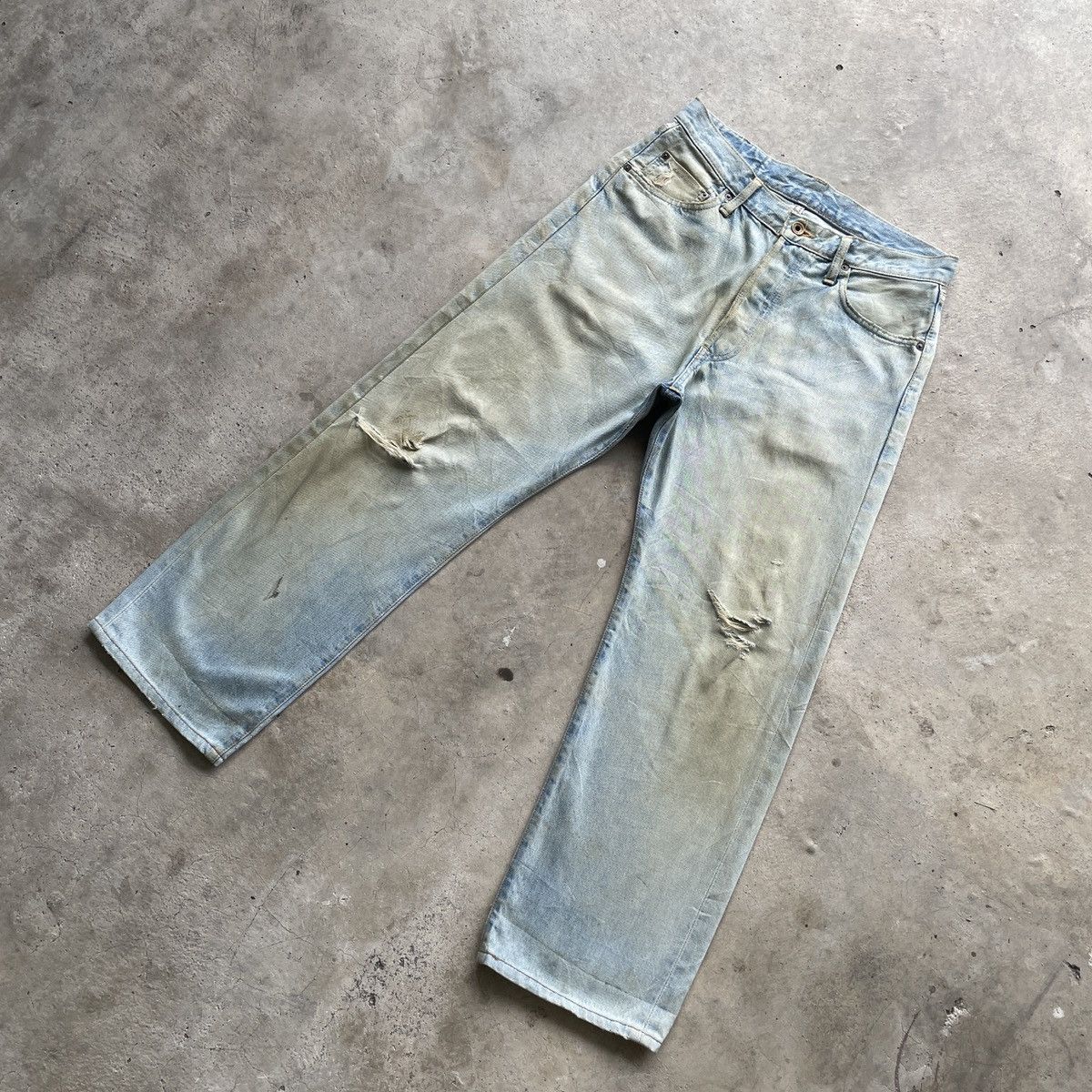 Edwin Vintage Edwin 505xx Orange Tag Denim Jeans Pants SELVEDGE Size US 30 / EU 46 - 2 Thumbnail