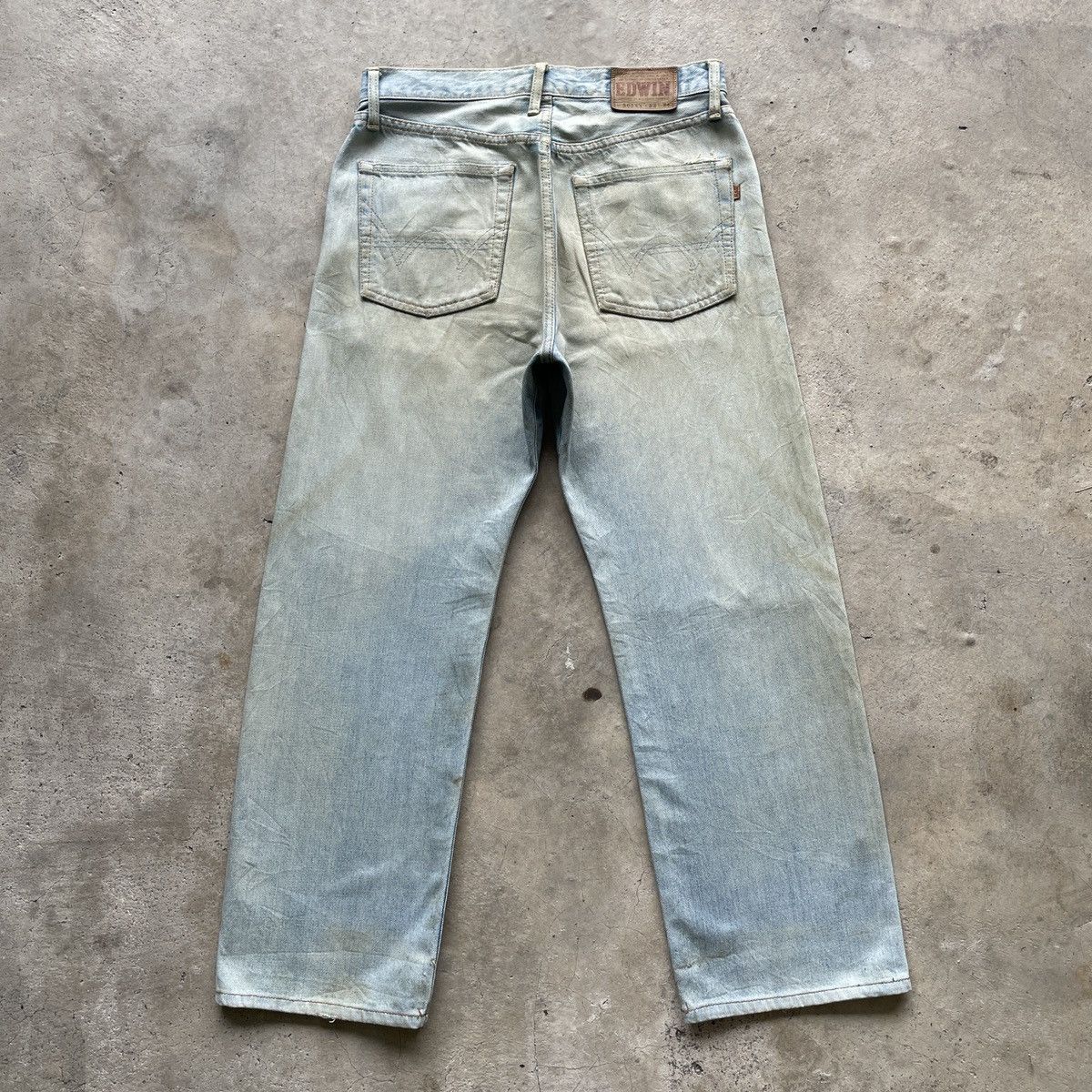 Edwin Vintage Edwin 505xx Orange Tag Denim Jeans Pants SELVEDGE Size US 30 / EU 46 - 12 Thumbnail