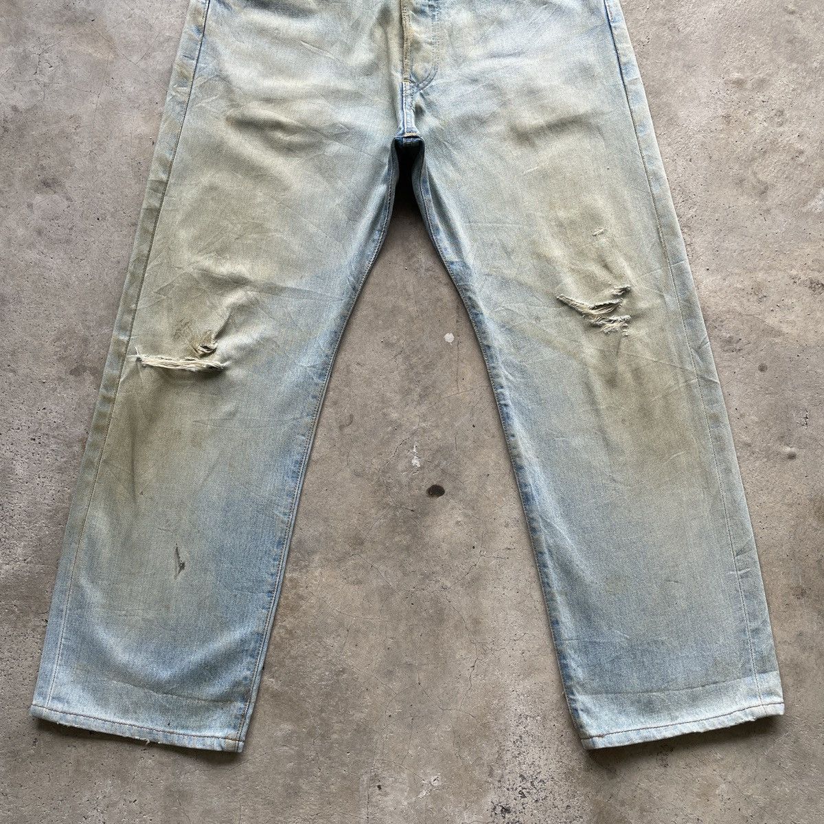 Edwin Vintage Edwin 505xx Orange Tag Denim Jeans Pants SELVEDGE Size US 30 / EU 46 - 4 Thumbnail