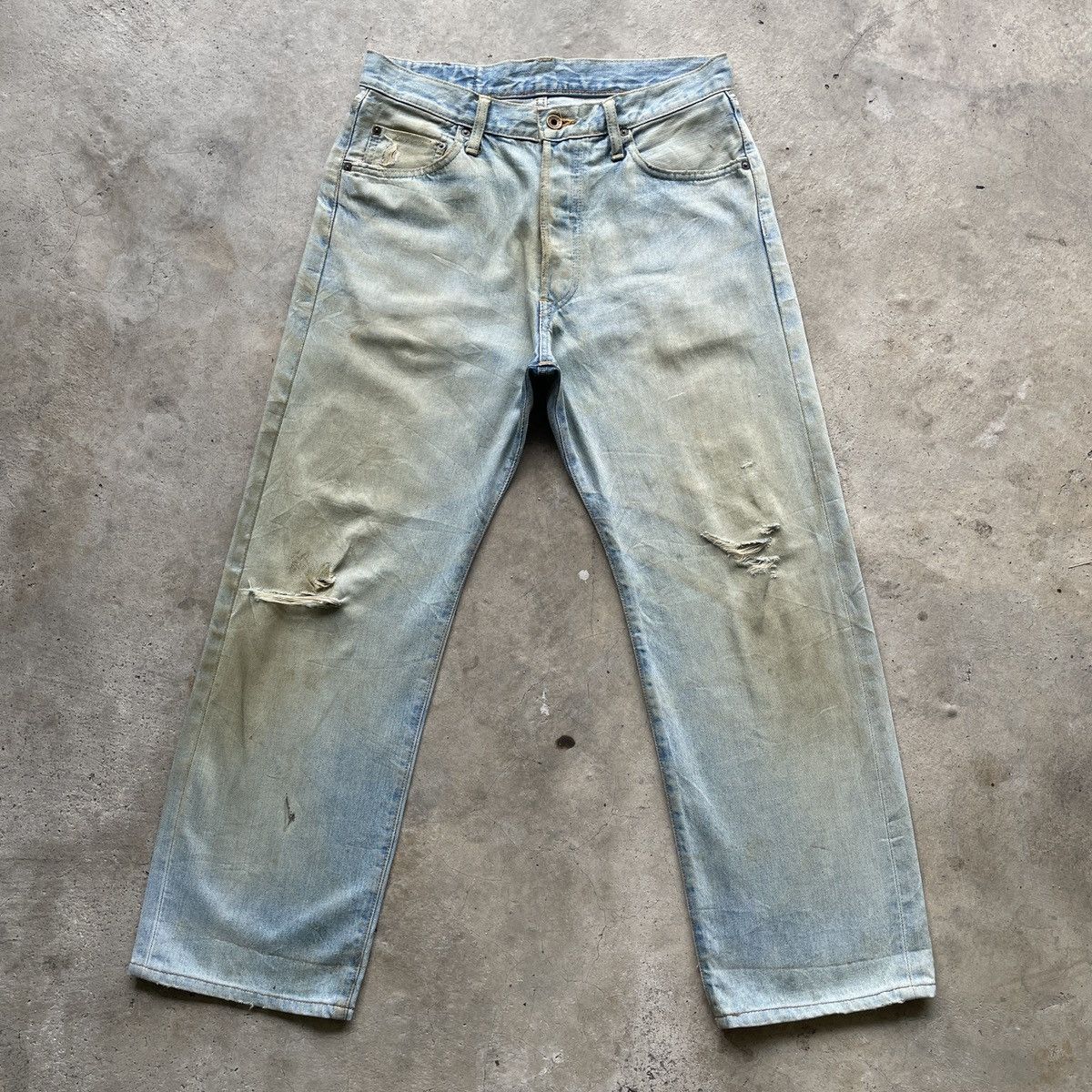 Edwin Vintage Edwin 505xx Orange Tag Denim Jeans Pants SELVEDGE Size US 30 / EU 46 - 1 Thumbnail
