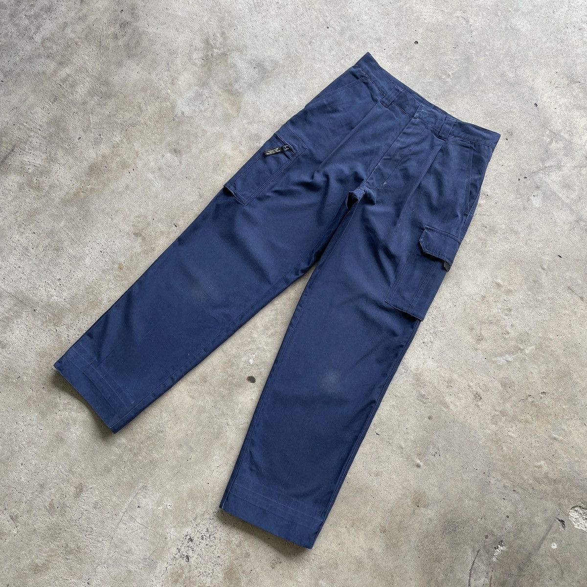 Clover Canyon Vintage Canyon Rock Working Gear Blue Cargo Pants Utility Size US 28 / EU 44 - 2 Thumbnail