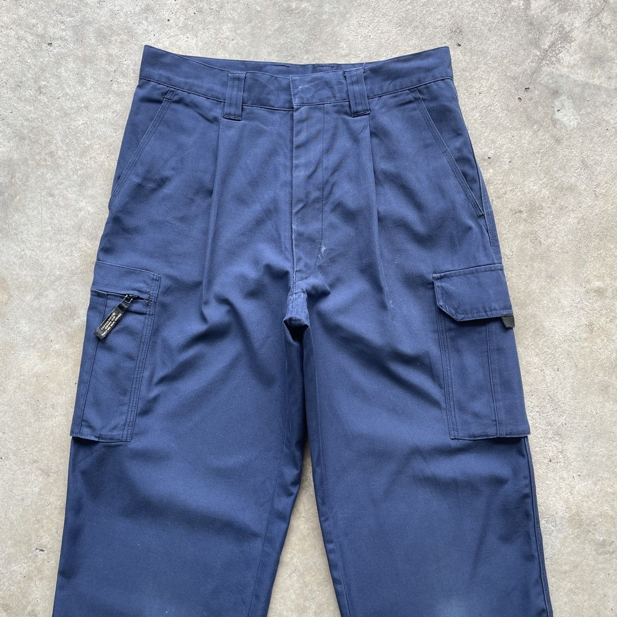 Clover Canyon Vintage Canyon Rock Working Gear Blue Cargo Pants Utility Size US 28 / EU 44 - 3 Thumbnail