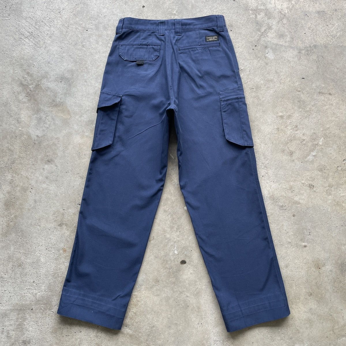 Clover Canyon Vintage Canyon Rock Working Gear Blue Cargo Pants Utility Size US 28 / EU 44 - 11 Thumbnail