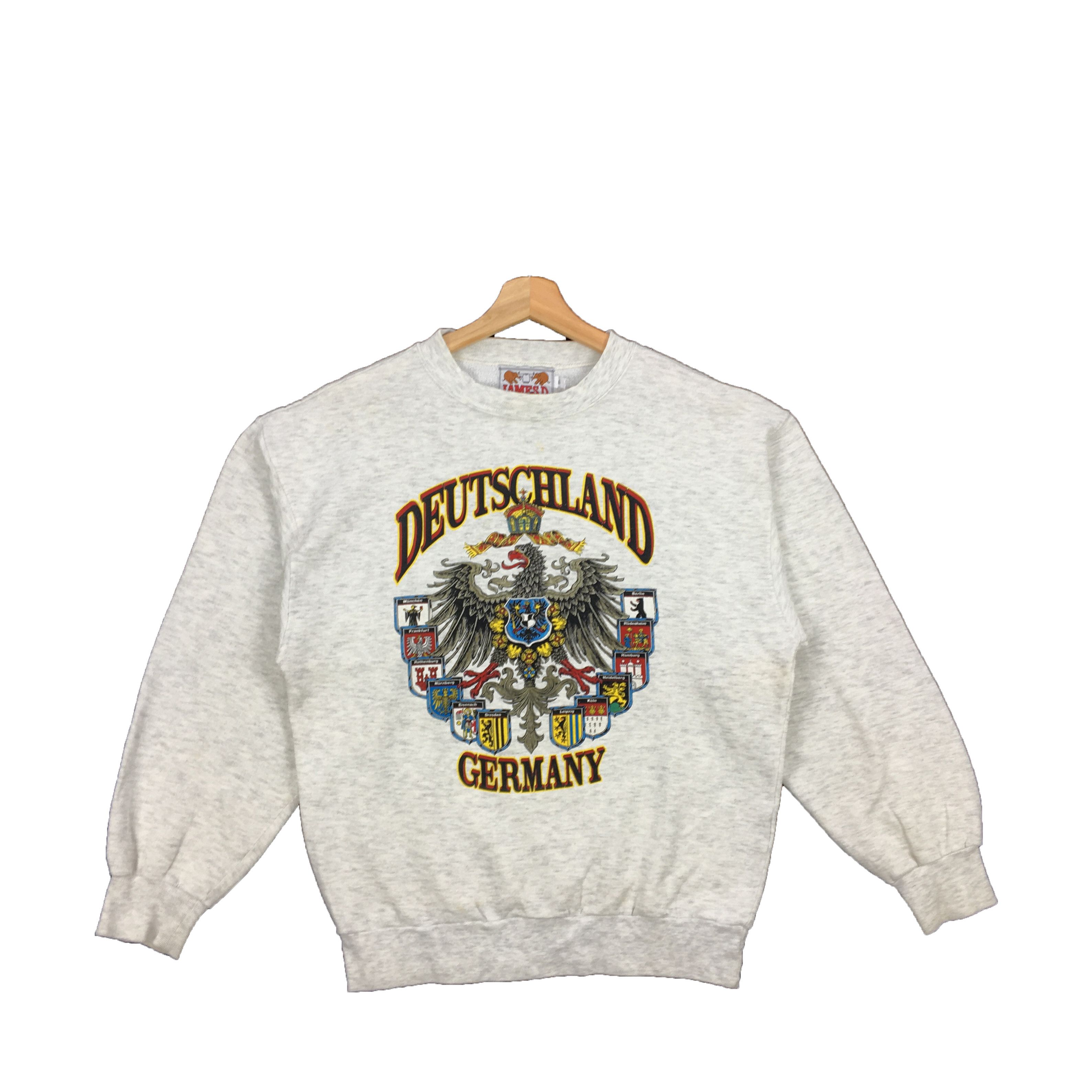 Vintage Deutschland Germany Sweatshirt Crewneck Sweater