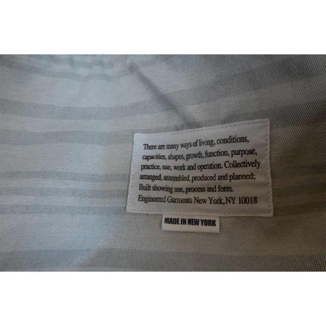 Engineered Garments Grey Striped Jacket Size US M / EU 48-50 / 2 - 10 Thumbnail
