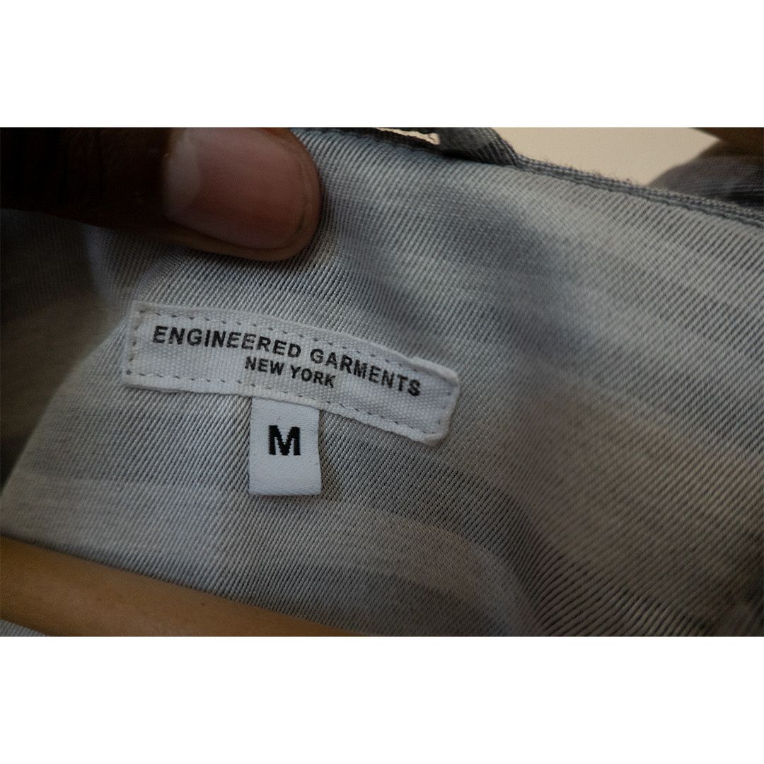 Engineered Garments Grey Striped Jacket Size US M / EU 48-50 / 2 - 8 Thumbnail