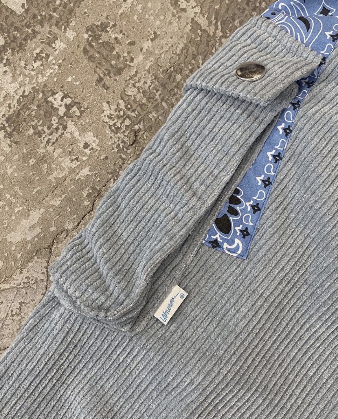 Unknown London Unknown London Bandana Corduroy Cargos Size US 31 - 4 Thumbnail