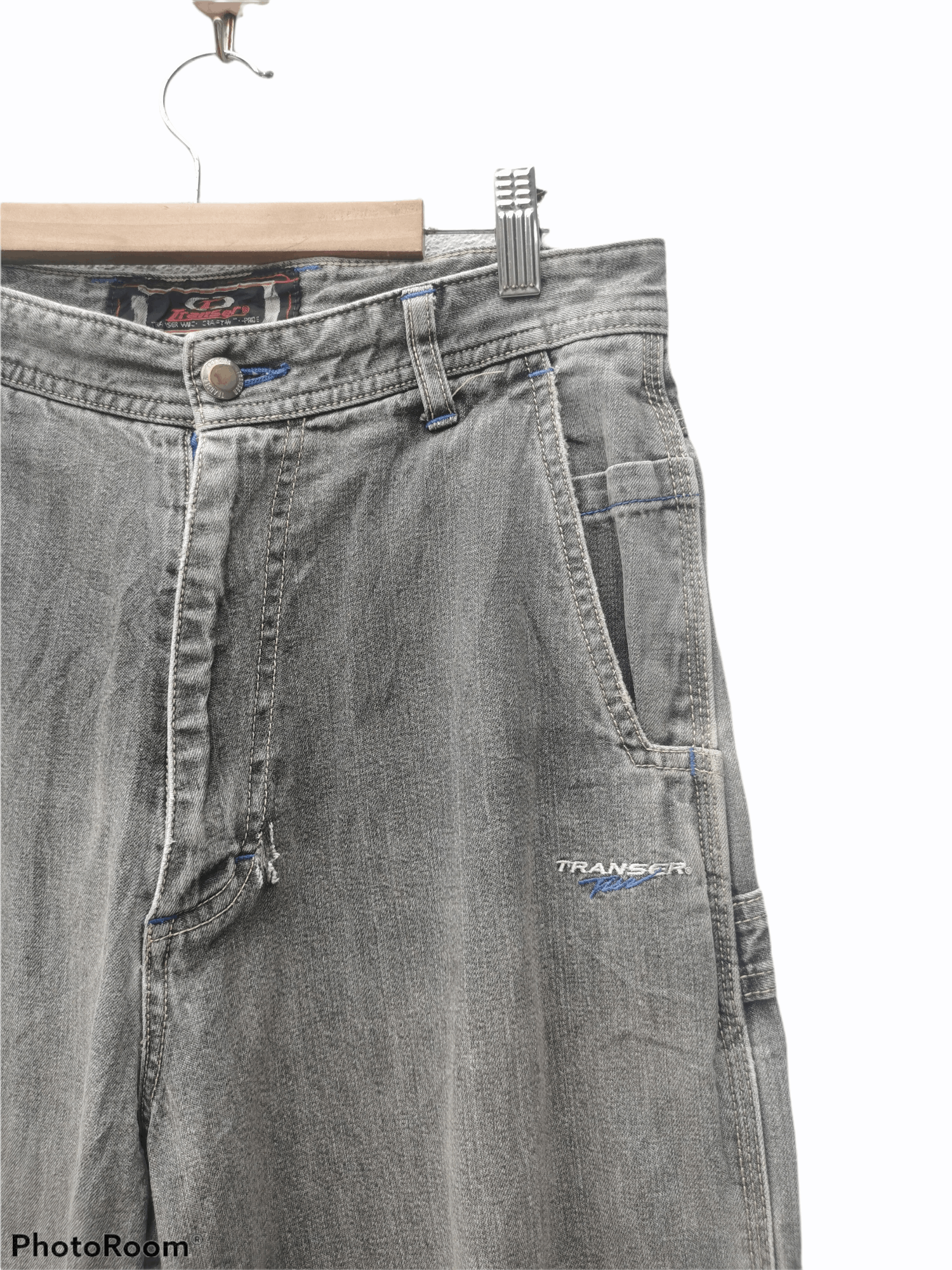 Japanese Brand Transer Baggy Cargo Pant Size US 30 / EU 46 - 4 Thumbnail