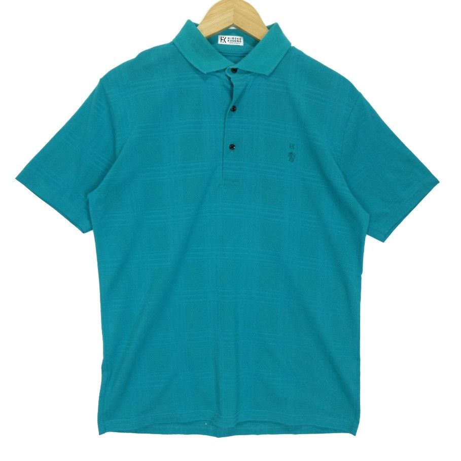 Japanese Brand Vintage 90's HIROKO KOSHNO Polo Shirt Japanesse Style Size US L / EU 52-54 / 3 - 2 Thumbnail