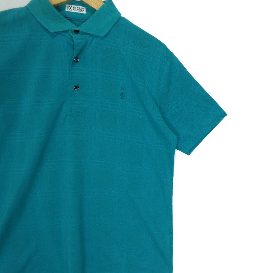 Japanese Brand Vintage 90's HIROKO KOSHNO Polo Shirt Japanesse Style Size US L / EU 52-54 / 3 - 4 Thumbnail