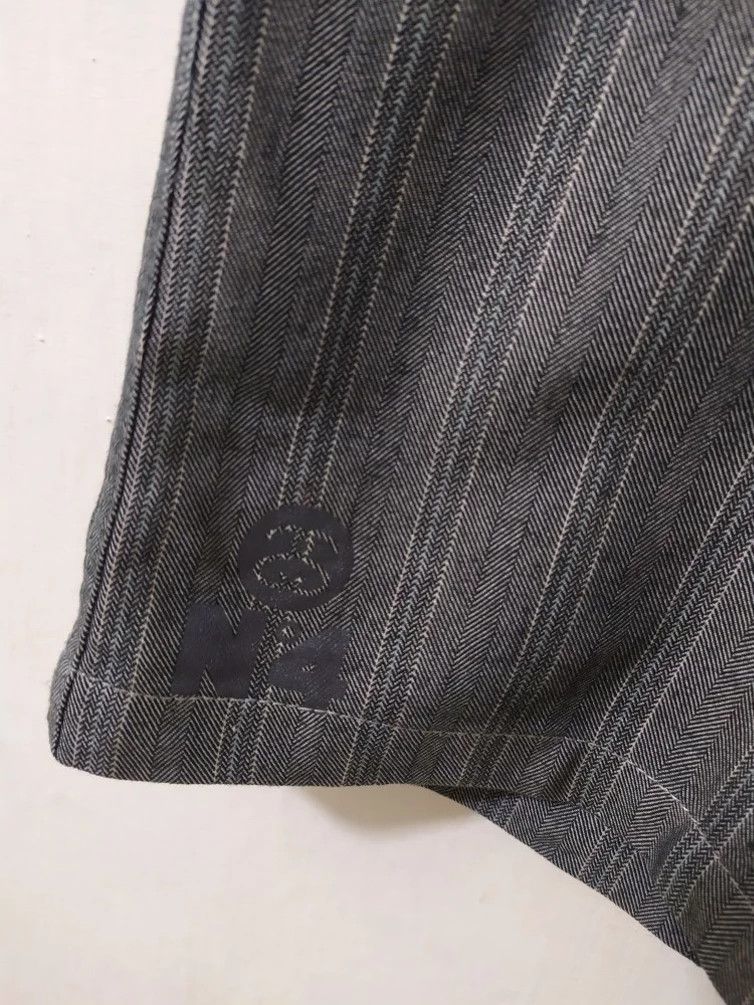 Stussy × Vintage Stussy Short Pants Big Embroidery Logo pin stripe Size US 30 / EU 46 - 6 Thumbnail